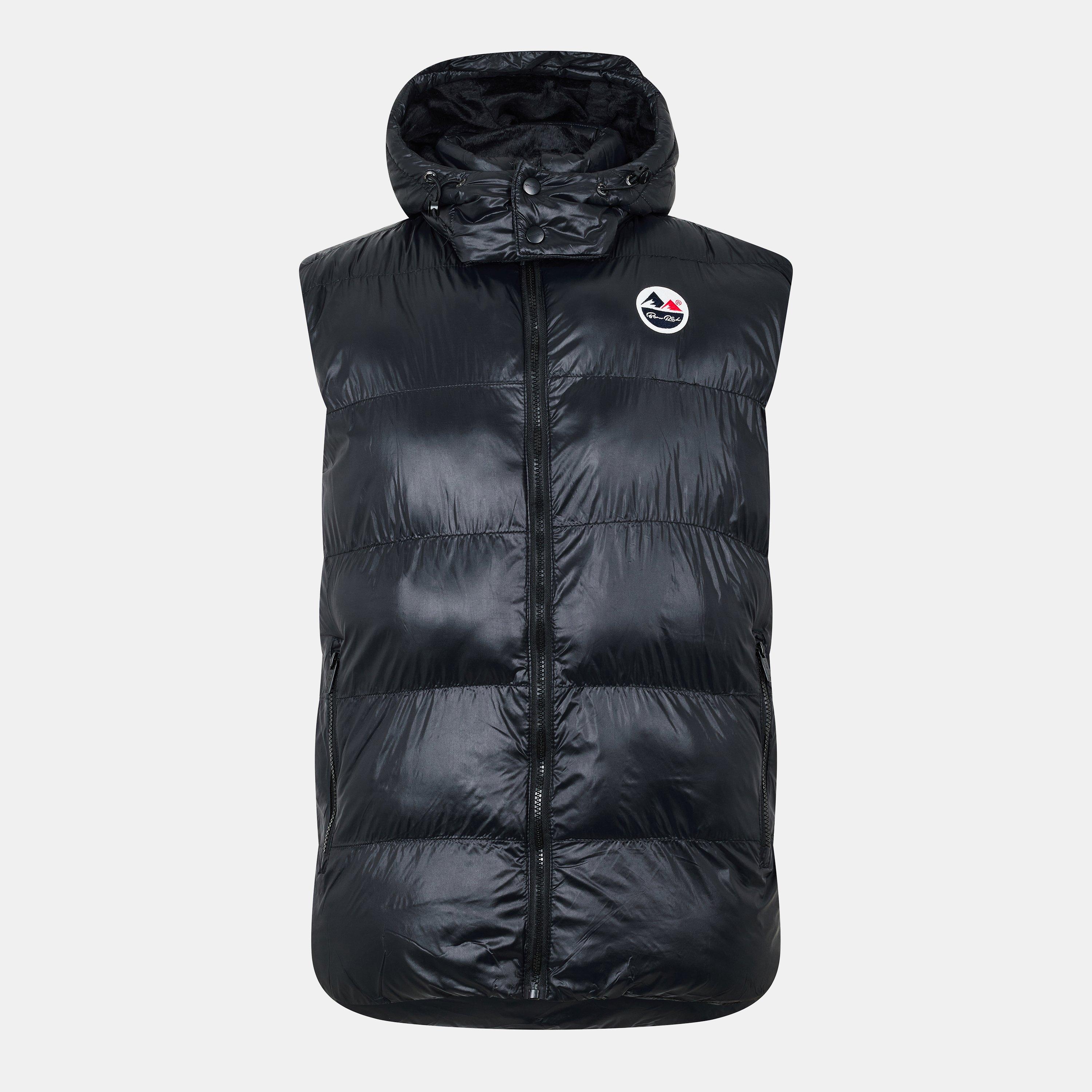 Black - Born Rich - Men's Detachable Hood Gilet - 1