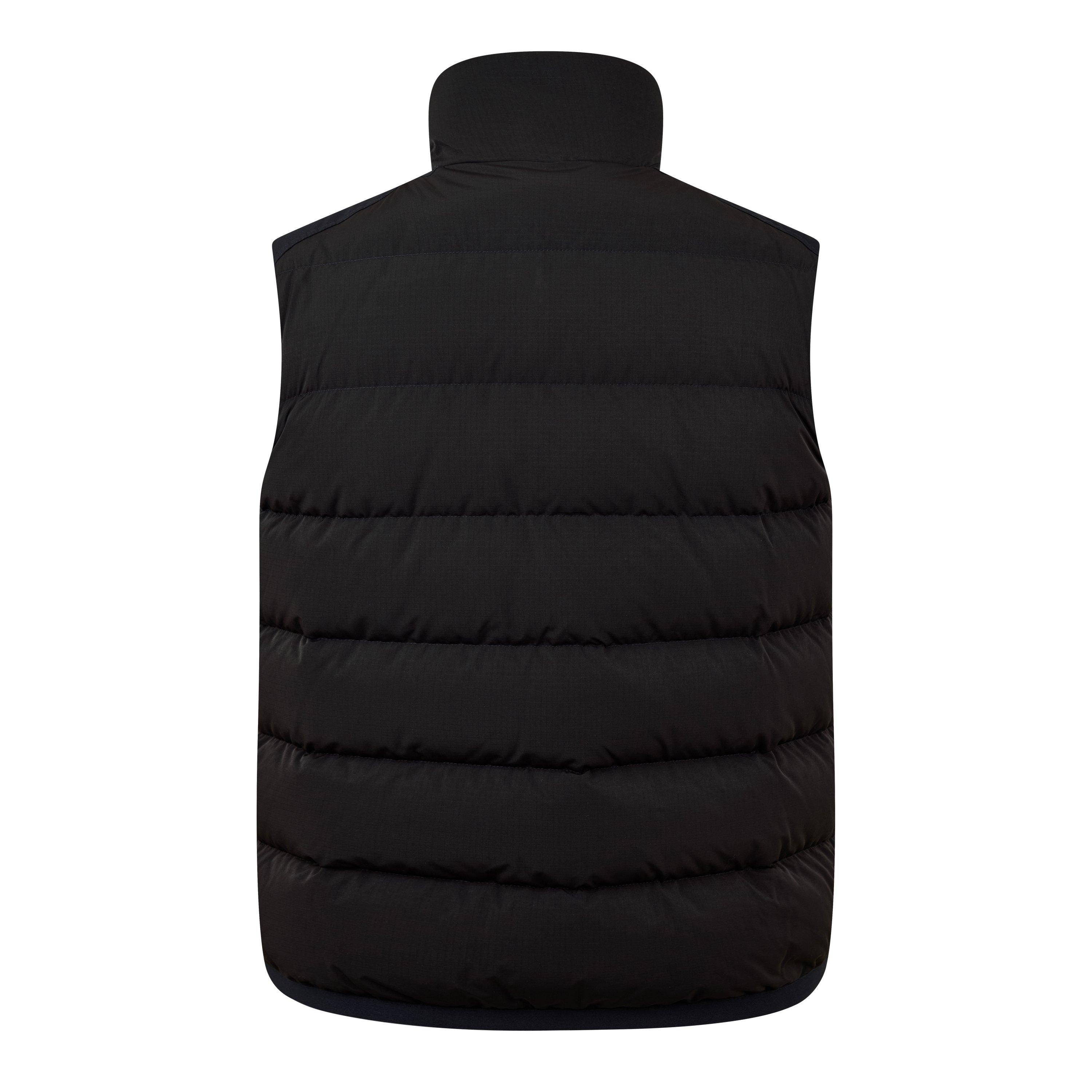 Black 999 - Moncler - Men's Larici Down Filled Stand Collar Gilet - 6