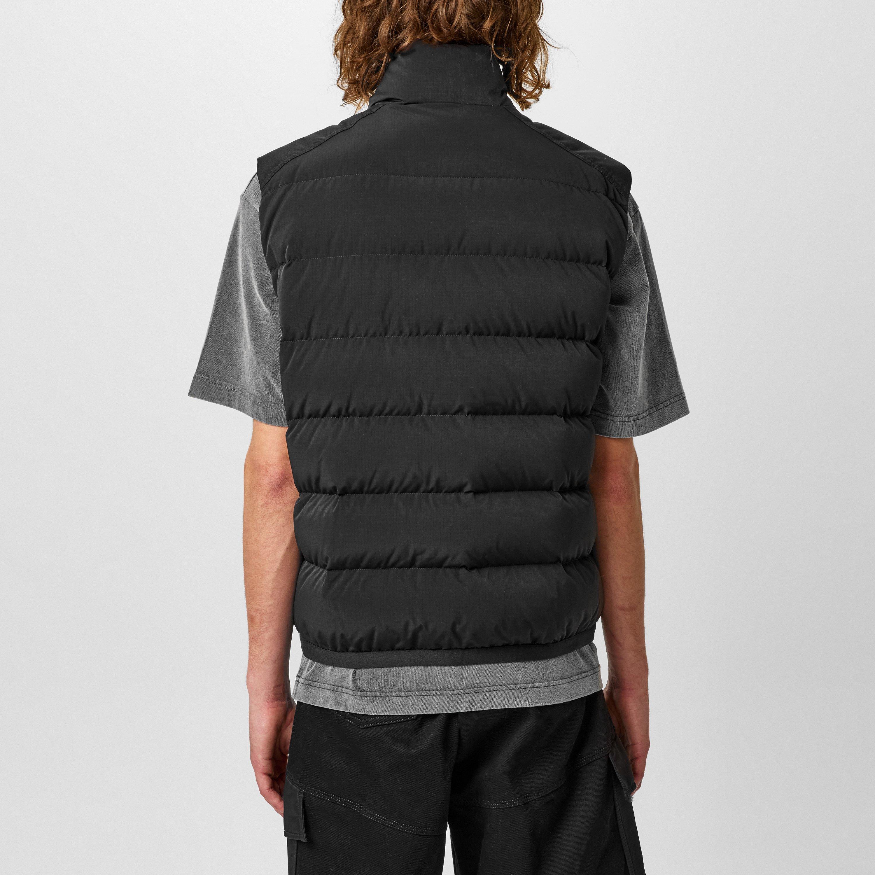 Black 999 - Moncler - Men's Larici Down Filled Stand Collar Gilet - 3