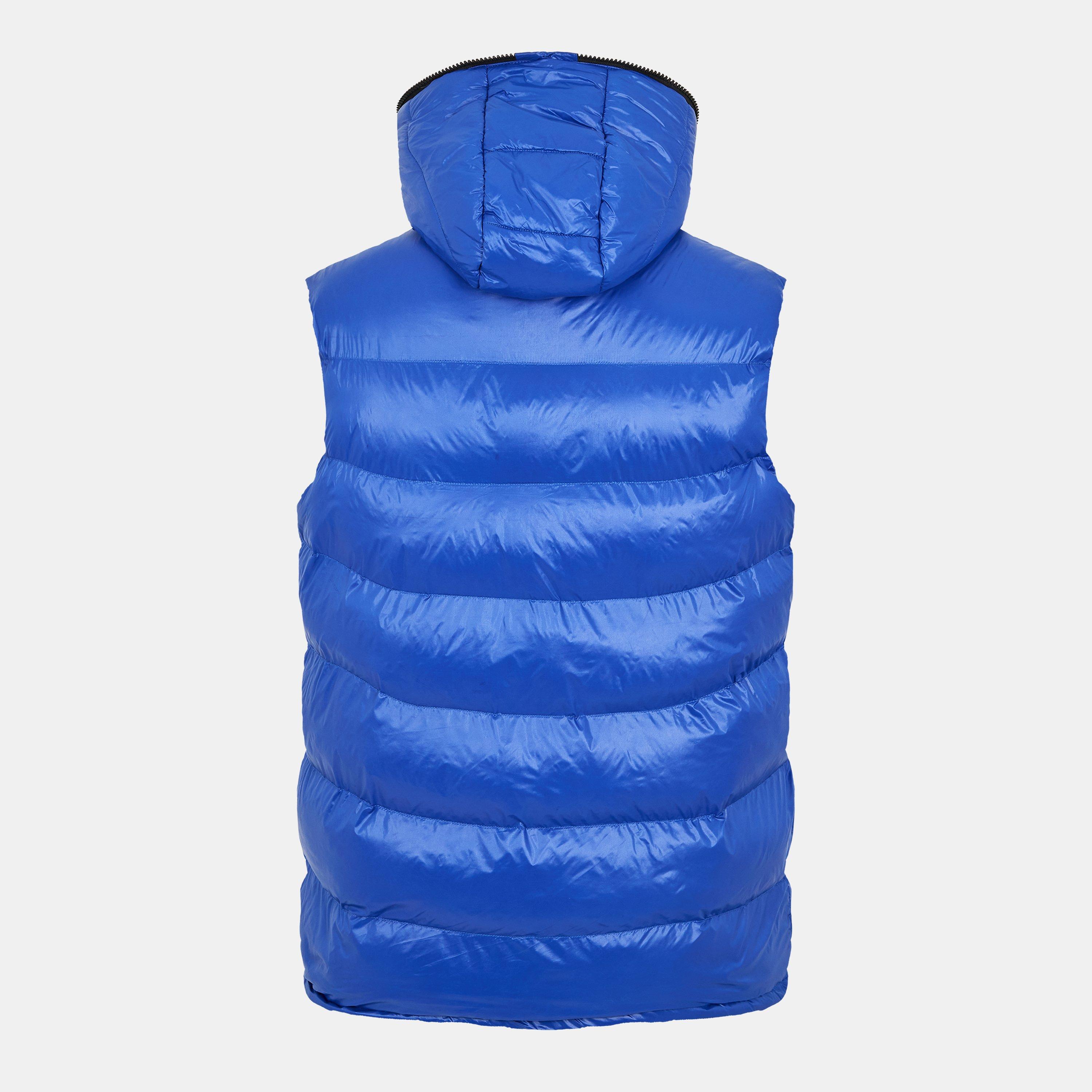 Blue - Born Rich - Mateo Hooded Gilet Ppx12 Mens - 2