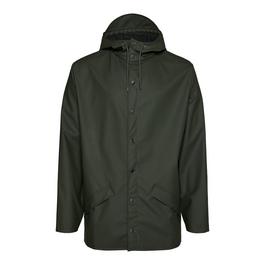 Rains Short Hooded Rain Jacket