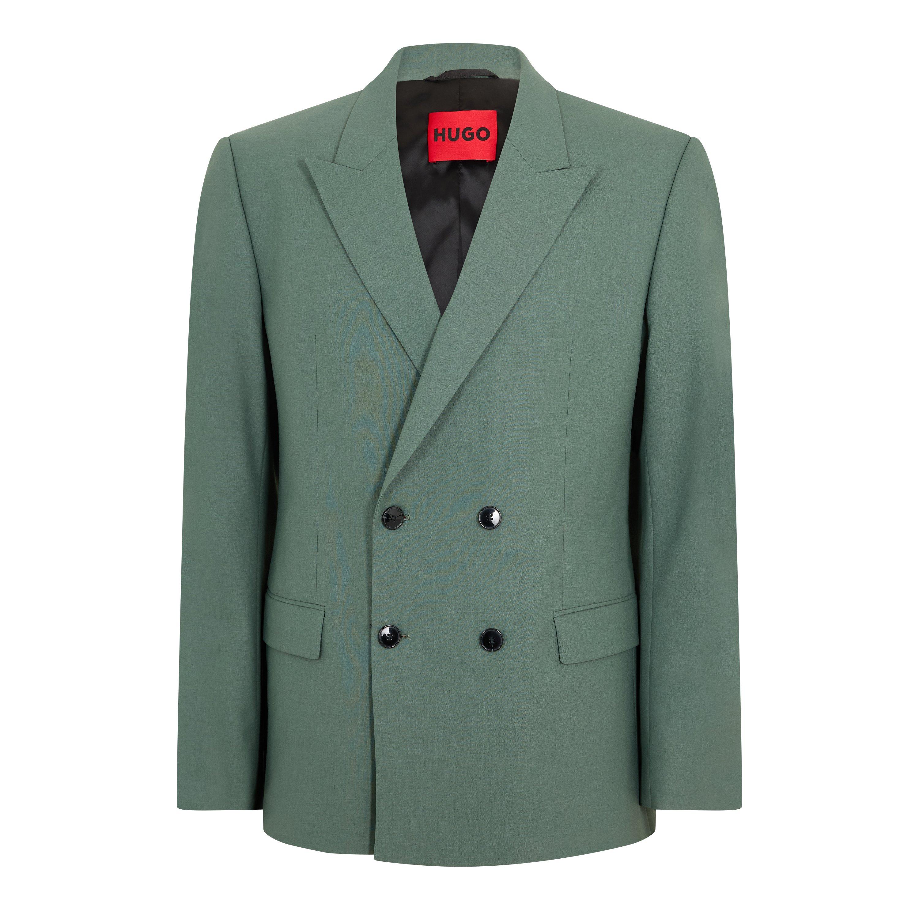 Hugo Men's Henry244f1x Blazer - Open Green - 40 (50)
