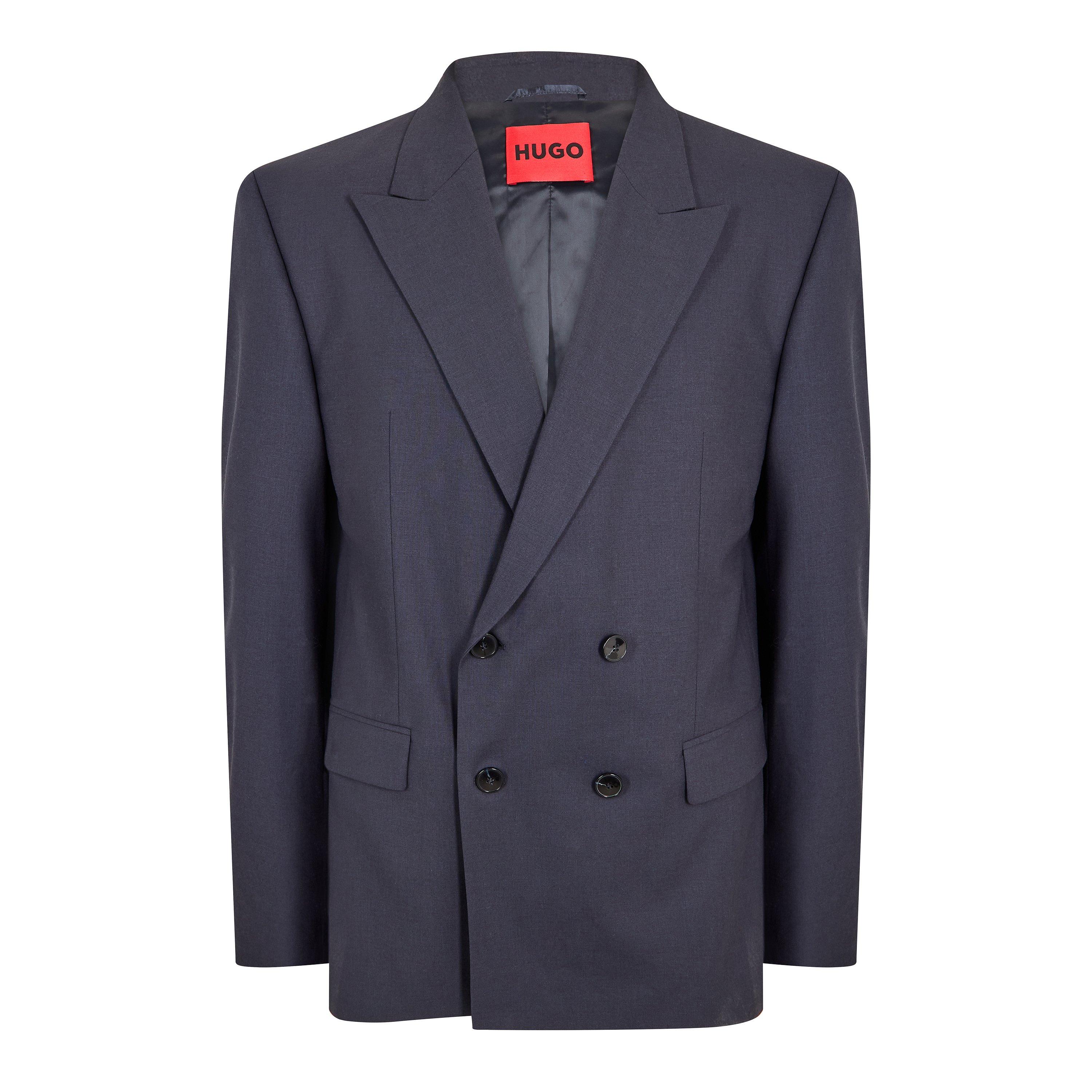 Dark Blue - Hugo - Men's Henry244F1X Blazer - 1