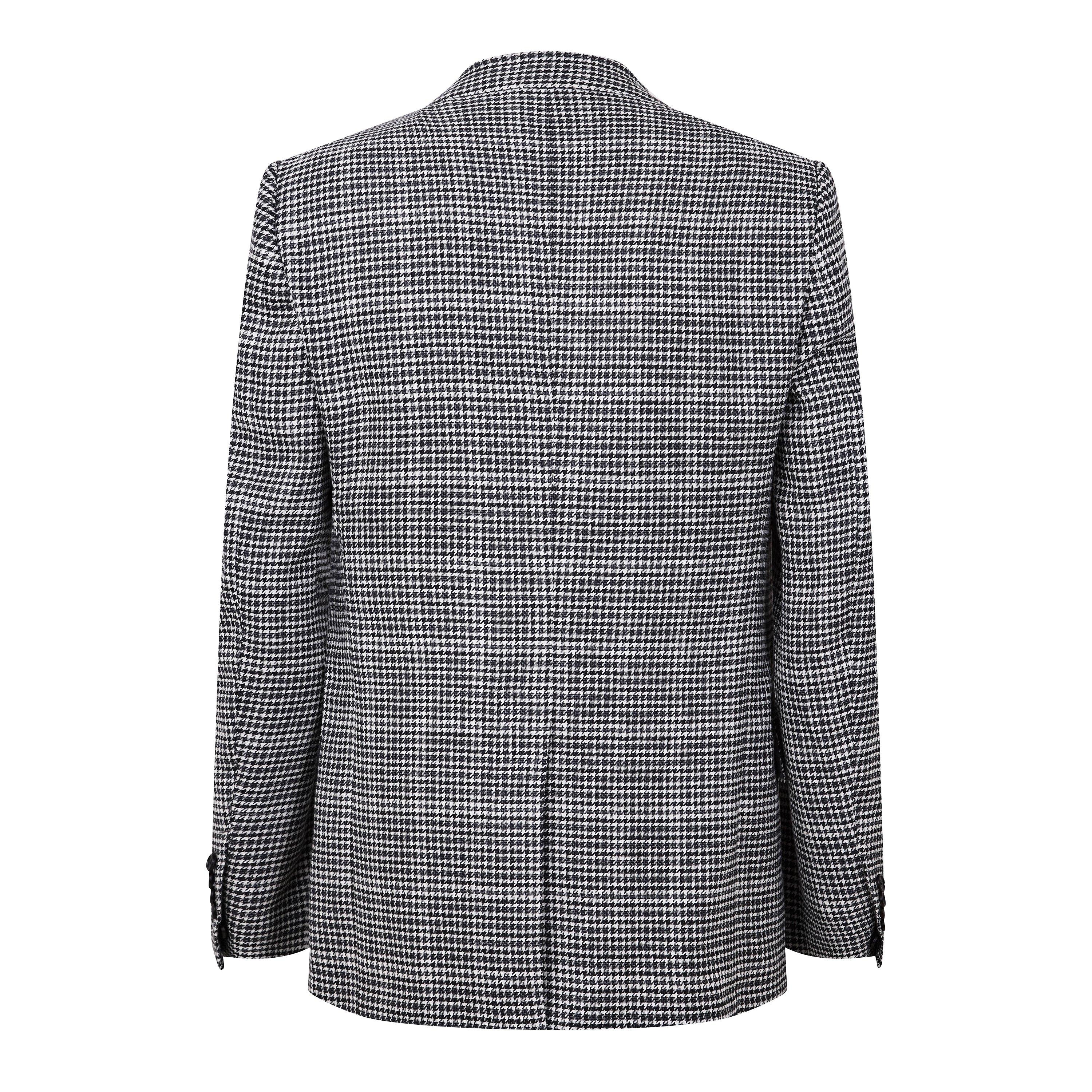 Black/White - Tom Ford - TF Check Shelton Jkt Sn64 - 2