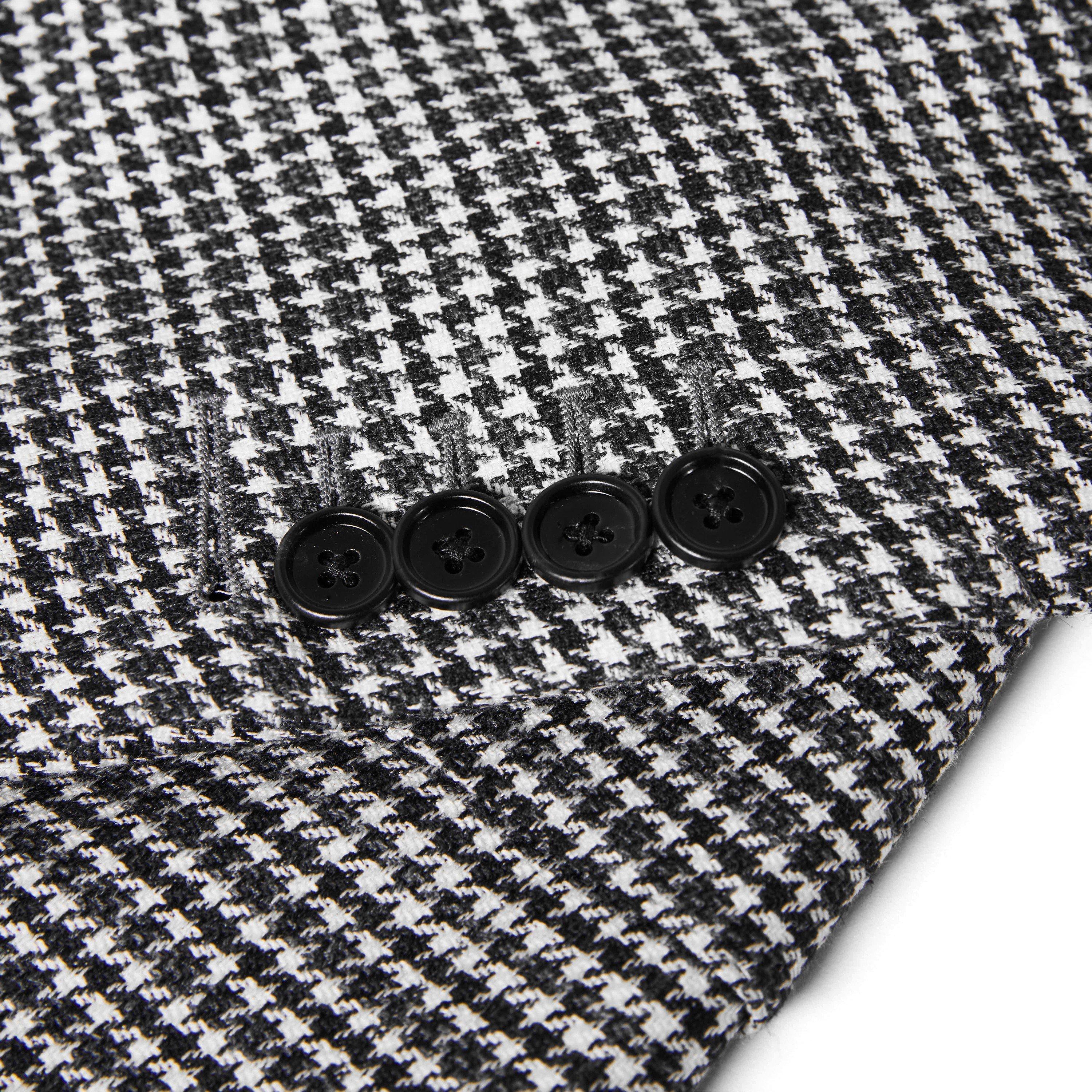 Black/White - Tom Ford - TF Check Shelton Jkt Sn64 - 3