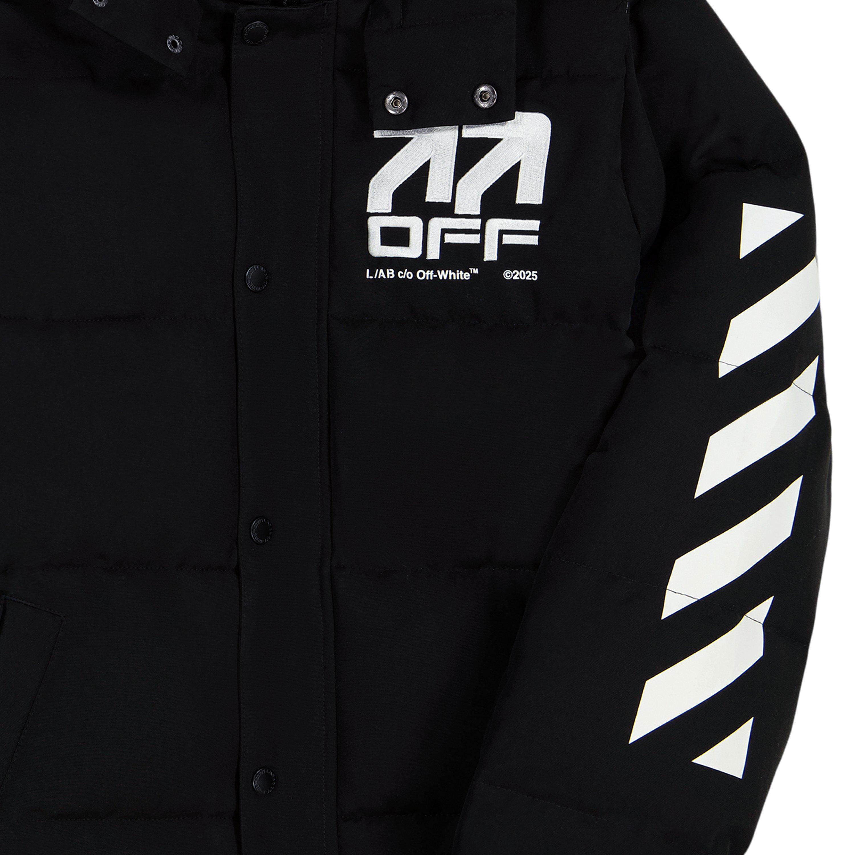 Black - L AB Off White - L/AB Paddad Parka Jk Jn64 - 2