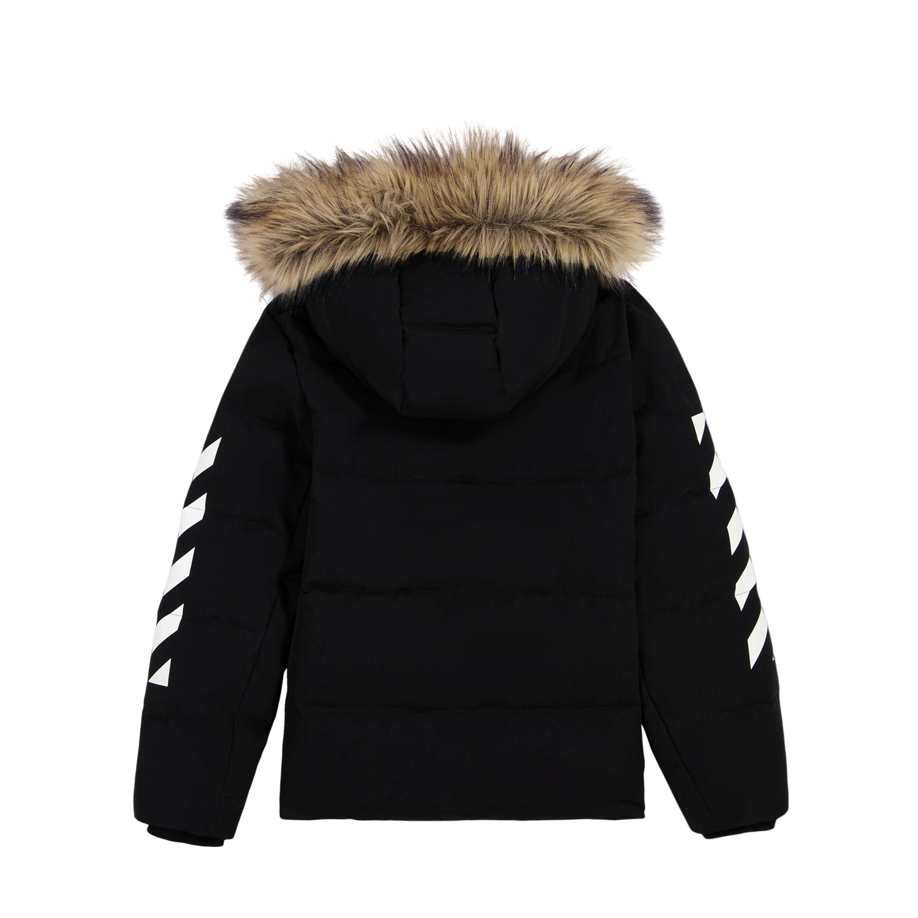 Black - L AB Off White - L/AB Paddad Parka Jk Jn64 - 3