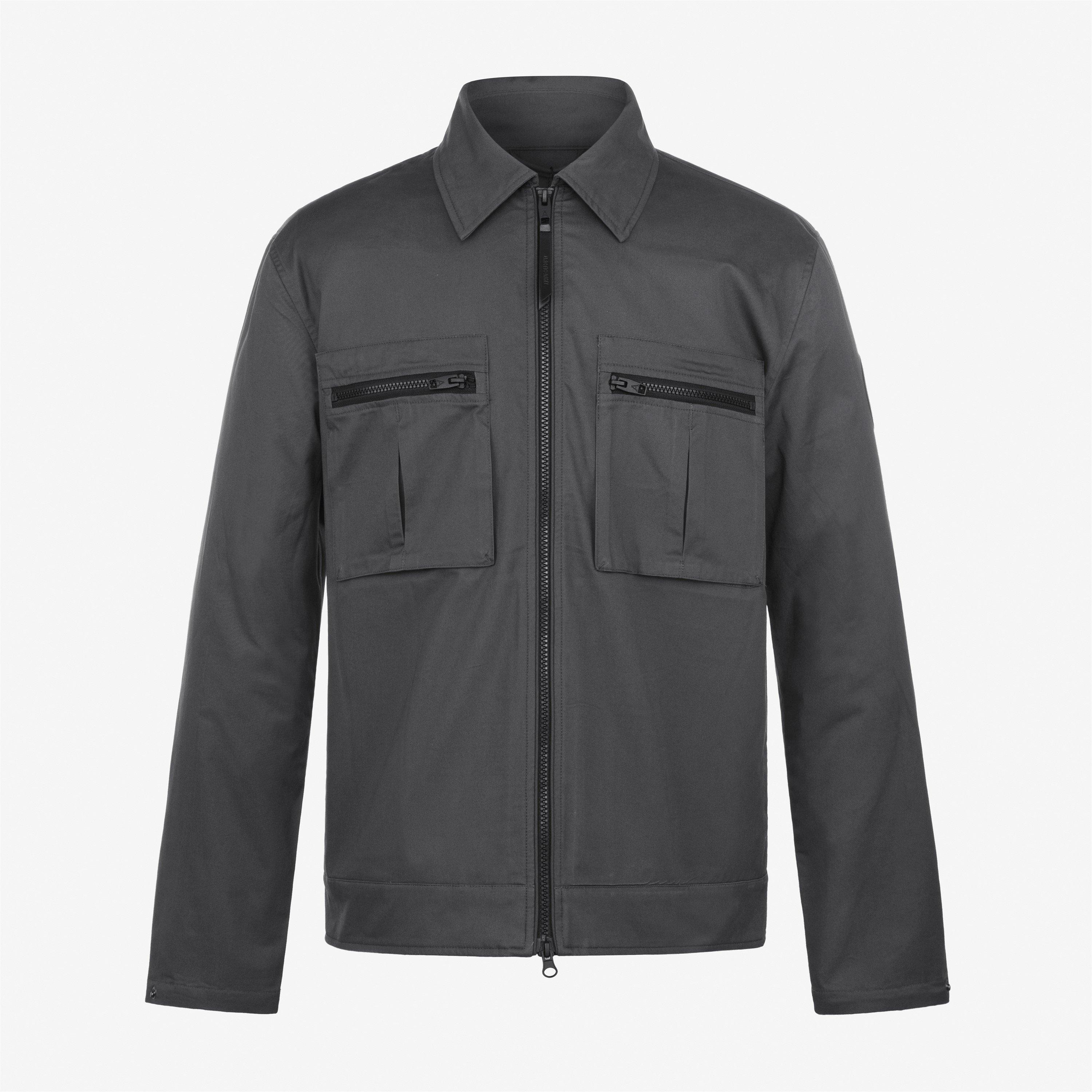 Charcoal - Arctic Army - Men's WPC Harrington Jacket - 1