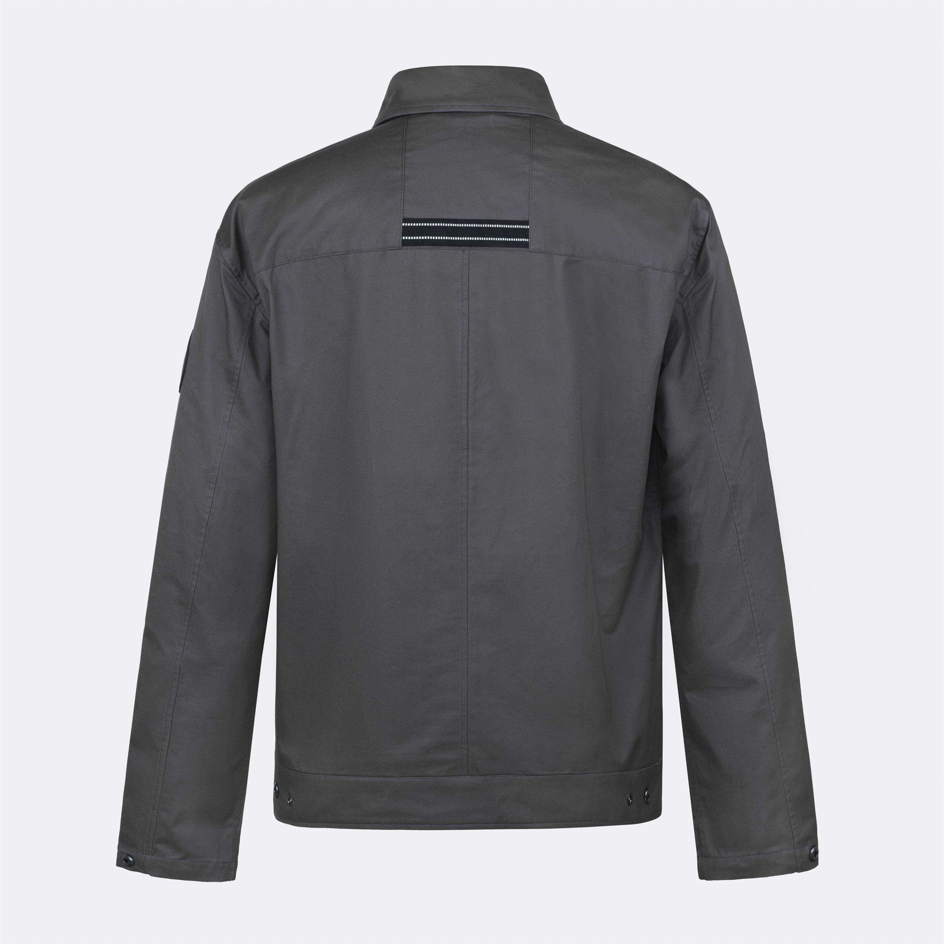 Charcoal - Arctic Army - Men's WPC Harrington Jacket - 2