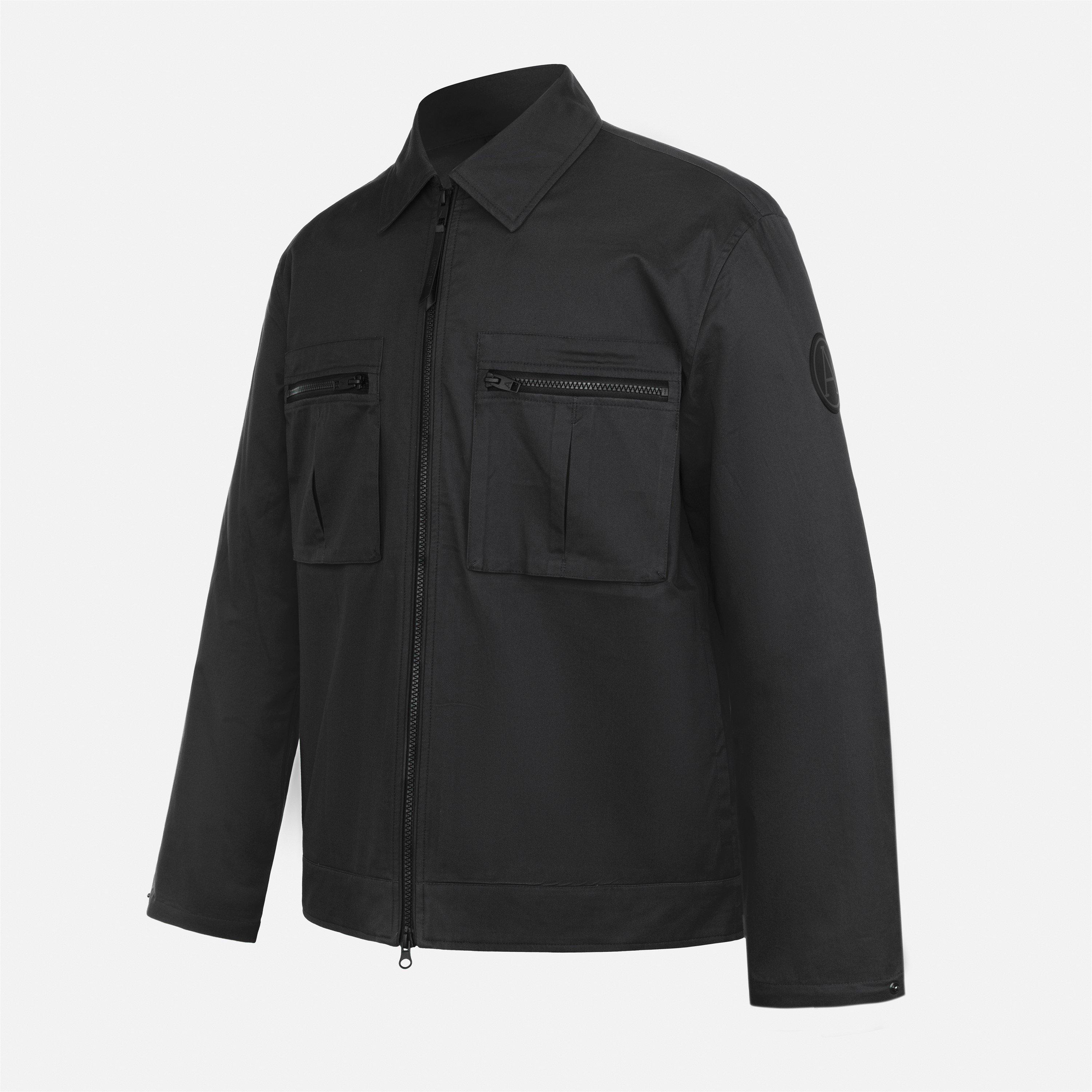Black - Arctic Army - Men's WPC Harrington Jacket - 3