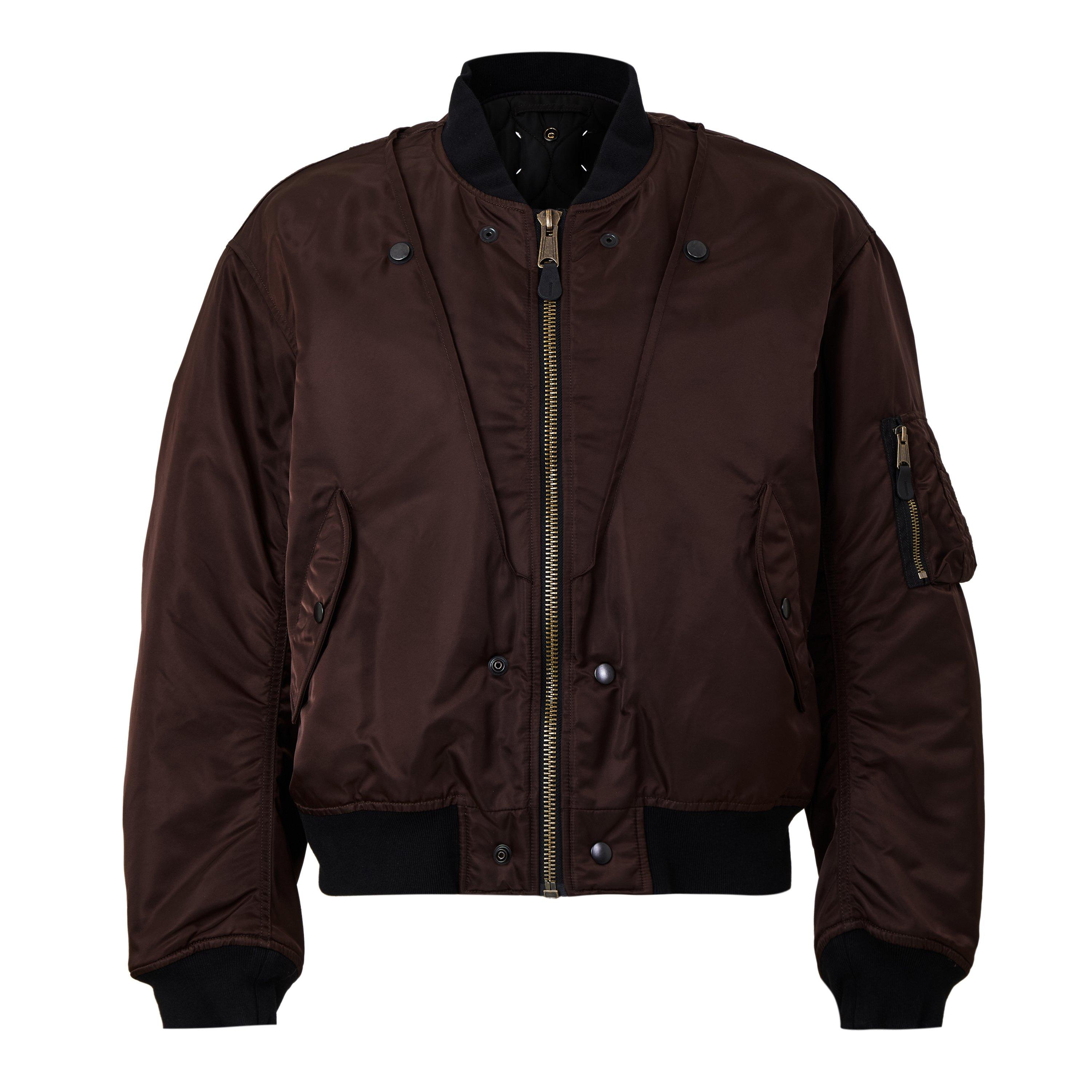 Dark Brown - Maison Margiela - Reversible Bomber - 1