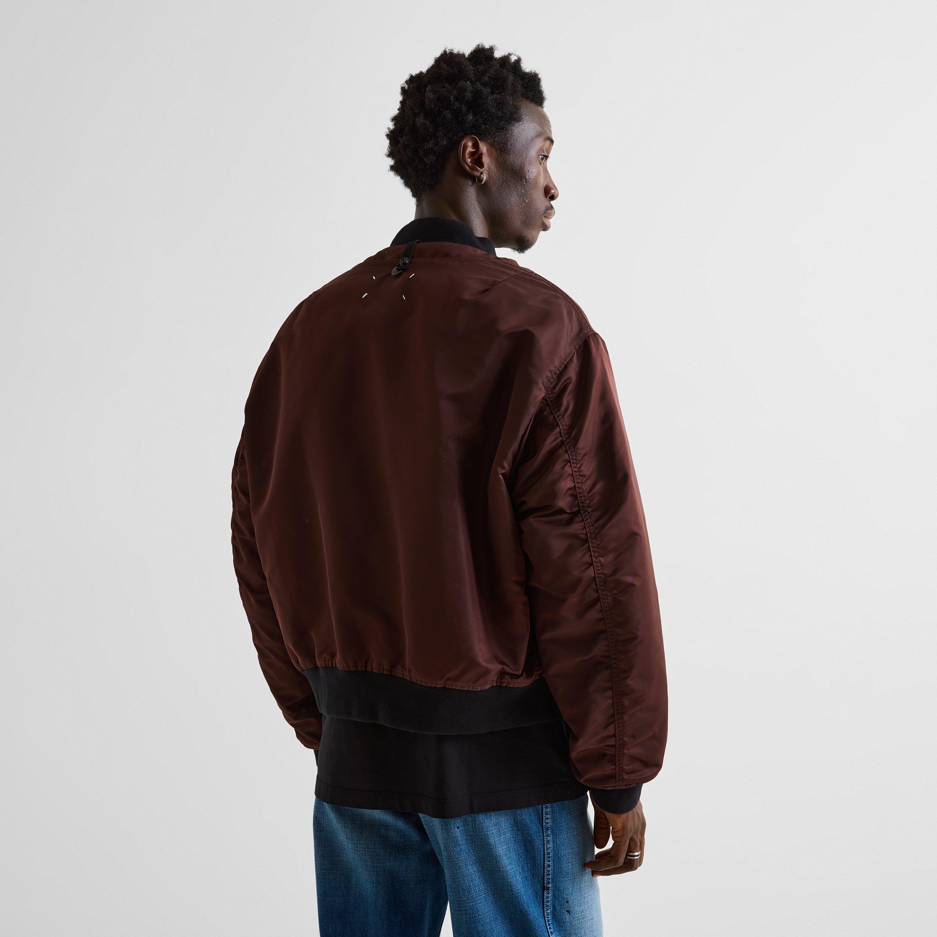 Dark Brown - Maison Margiela - Reversible Bomber - 4