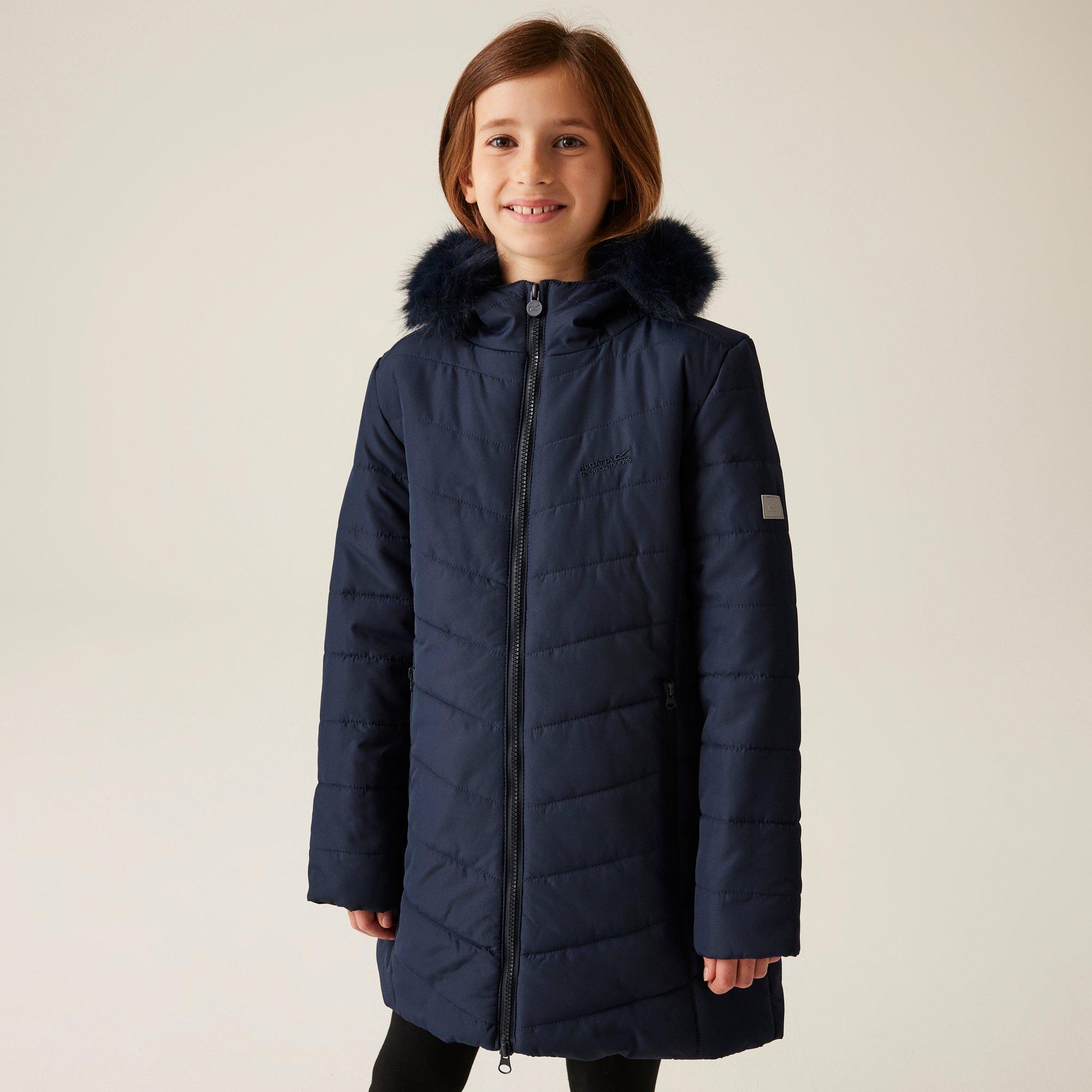 Navy - Regatta - Unisex Kids' Fabrizia Parka - 1