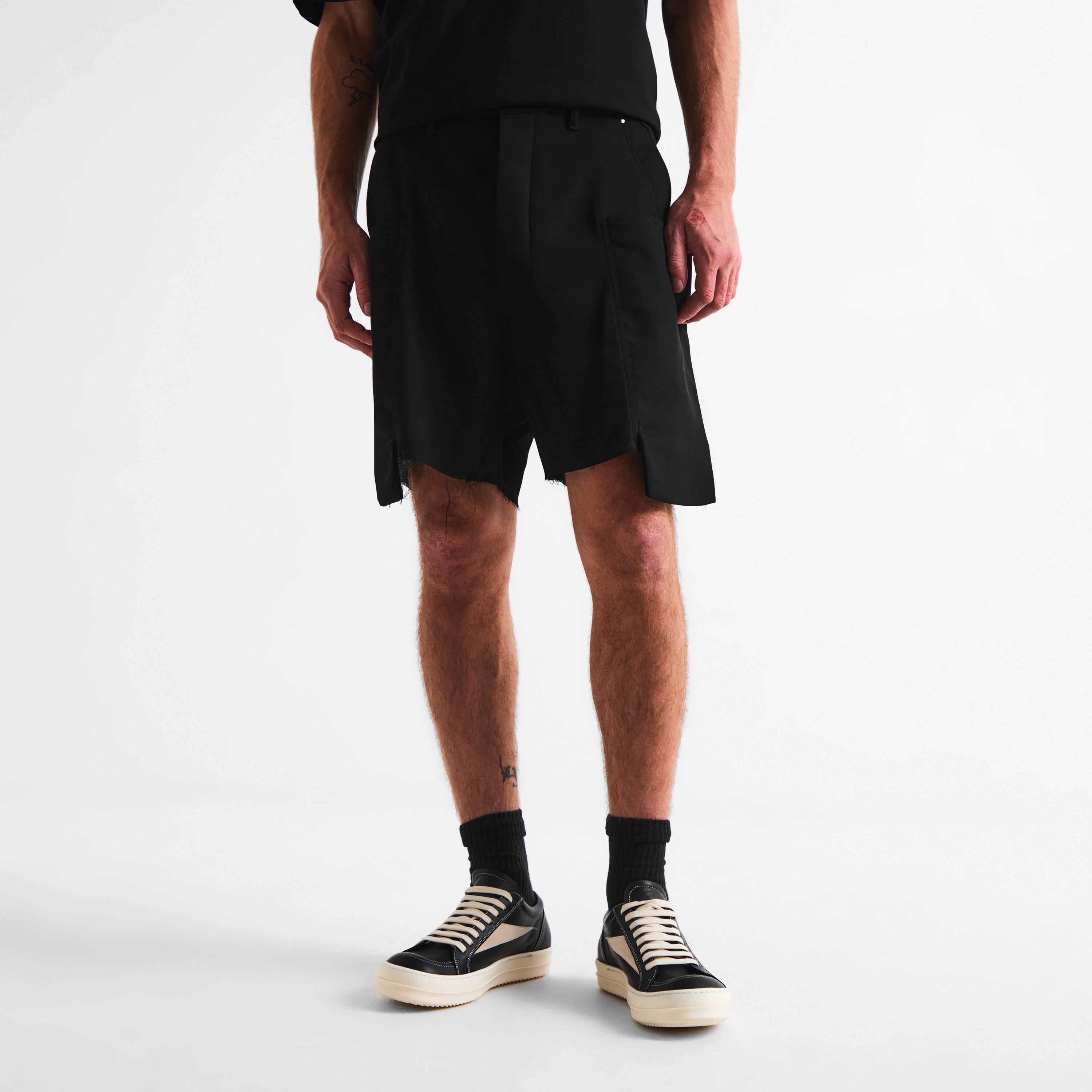 Black - Rick Owens - Stefan Cargo Shorts - 3