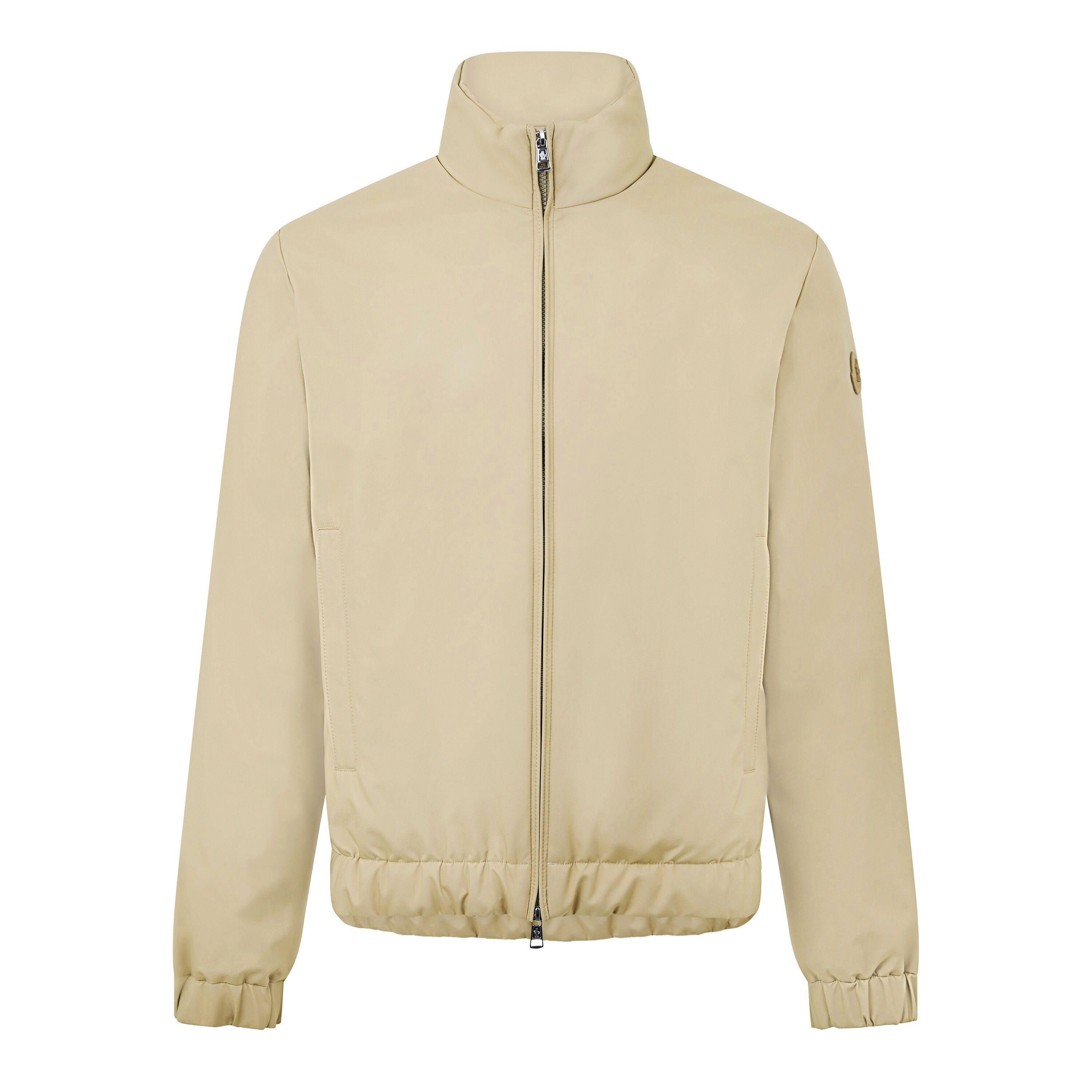 Beige 230 - Moncler - Men's Luserna Water Resistant Duck Down Short Harrington Jacket - 5