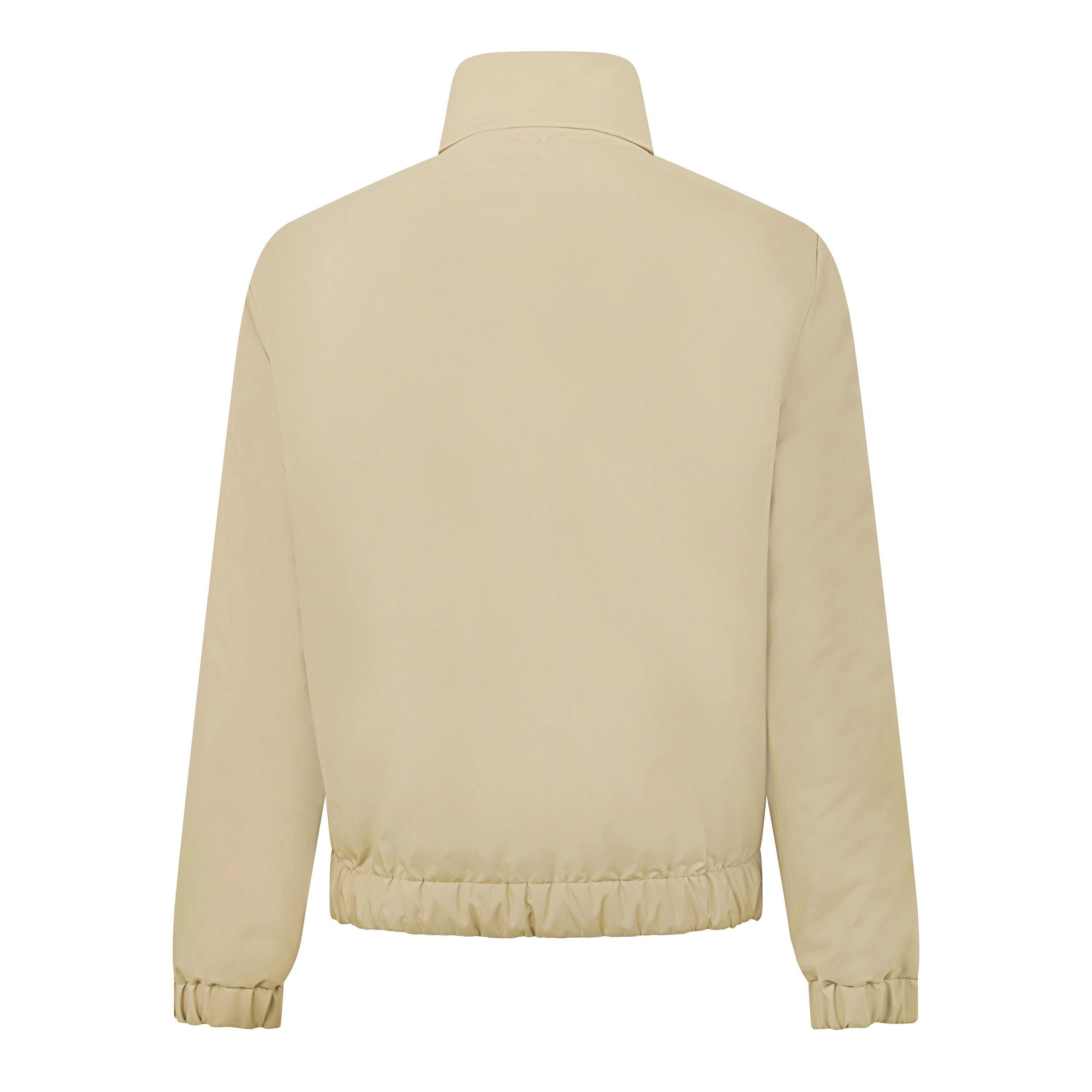 Beige 230 - Moncler - Men's Luserna Water Resistant Duck Down Short Harrington Jacket - 6