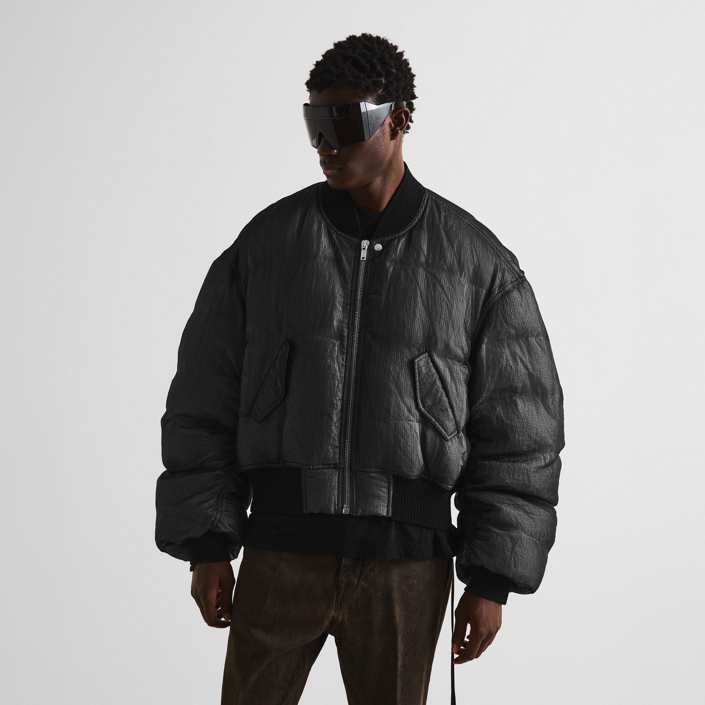 Black - Rick Owens - Secchia Bomber - 3