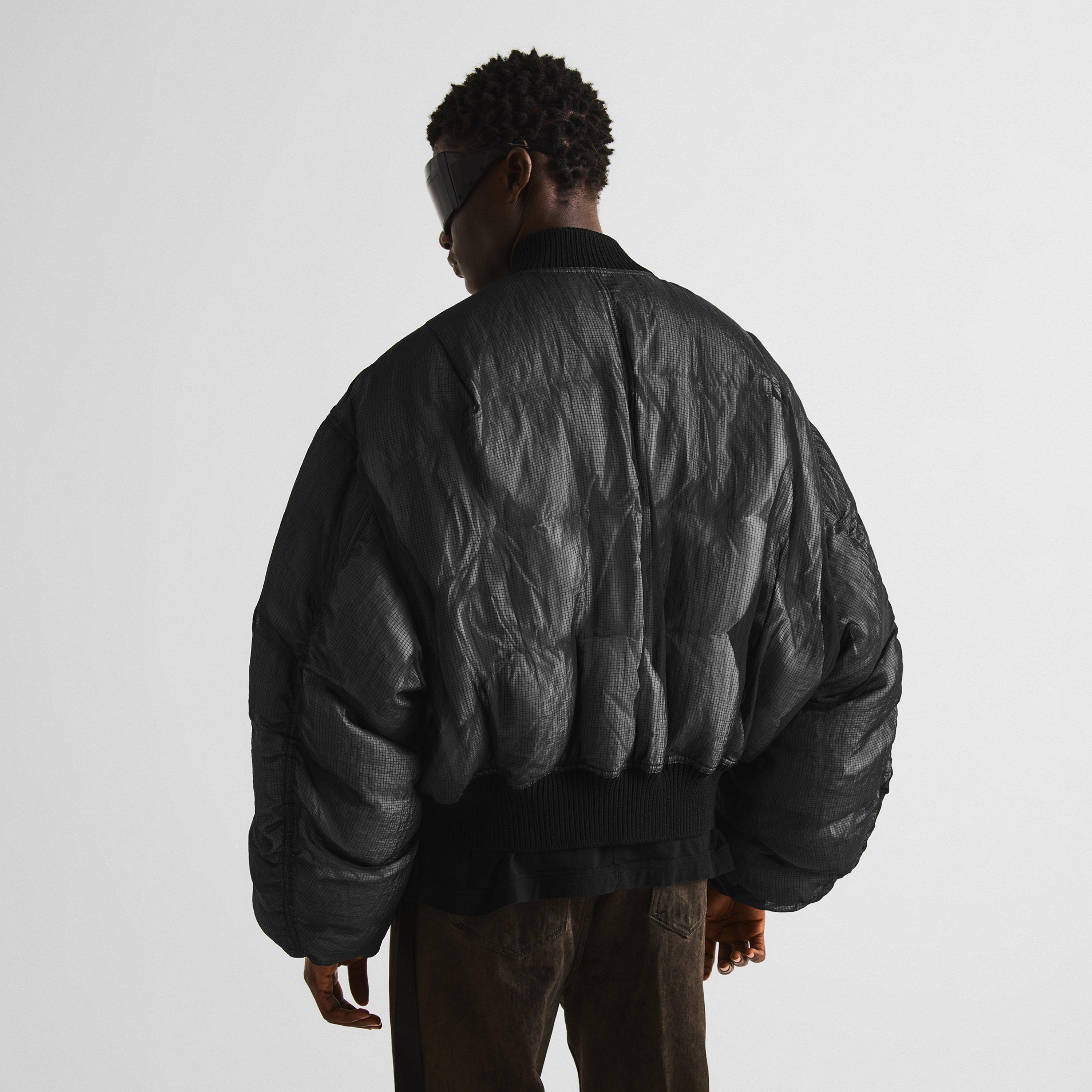 Black - Rick Owens - Secchia Bomber - 4