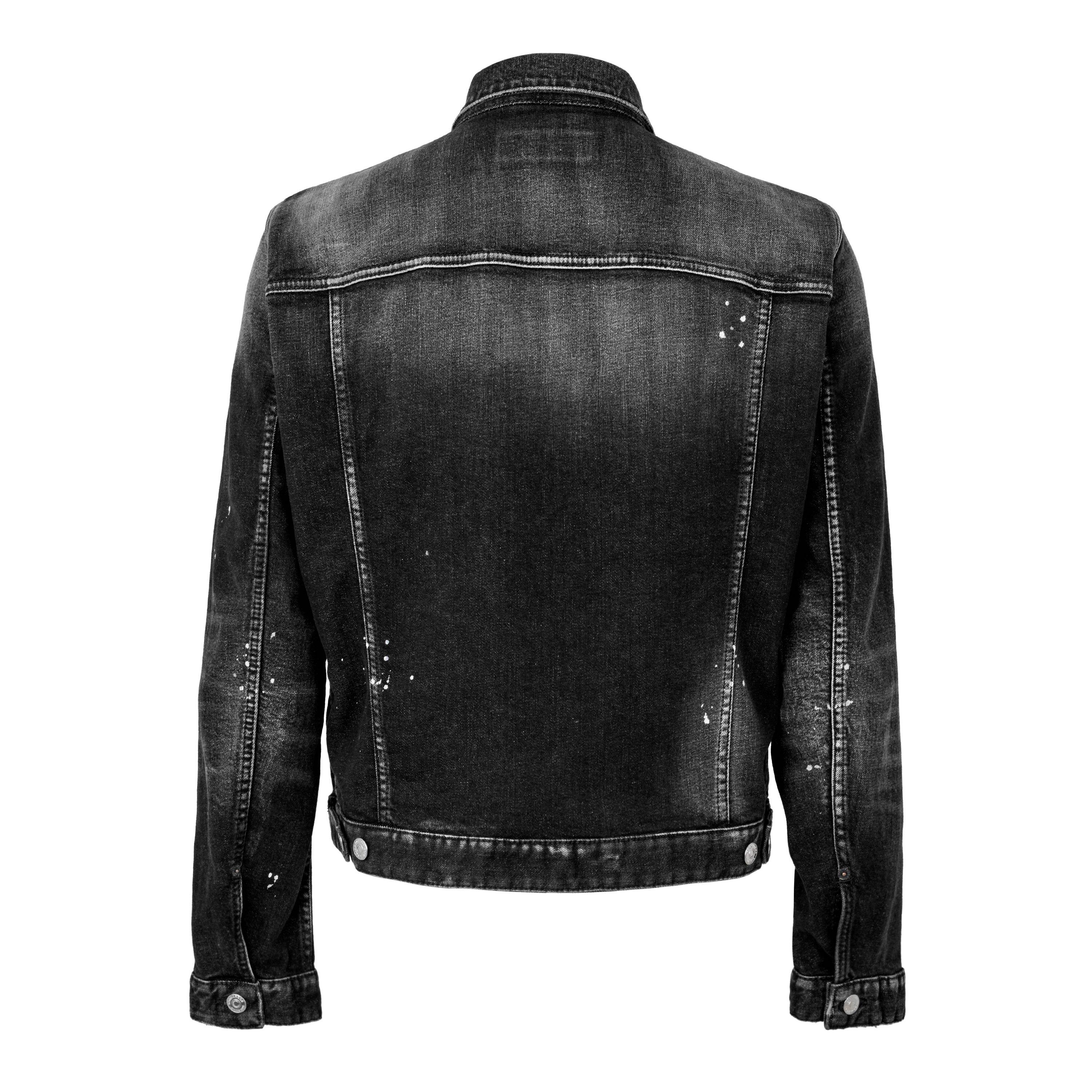 Washed Black - DSquared2 - Men's Dan Denim Jacket - 2