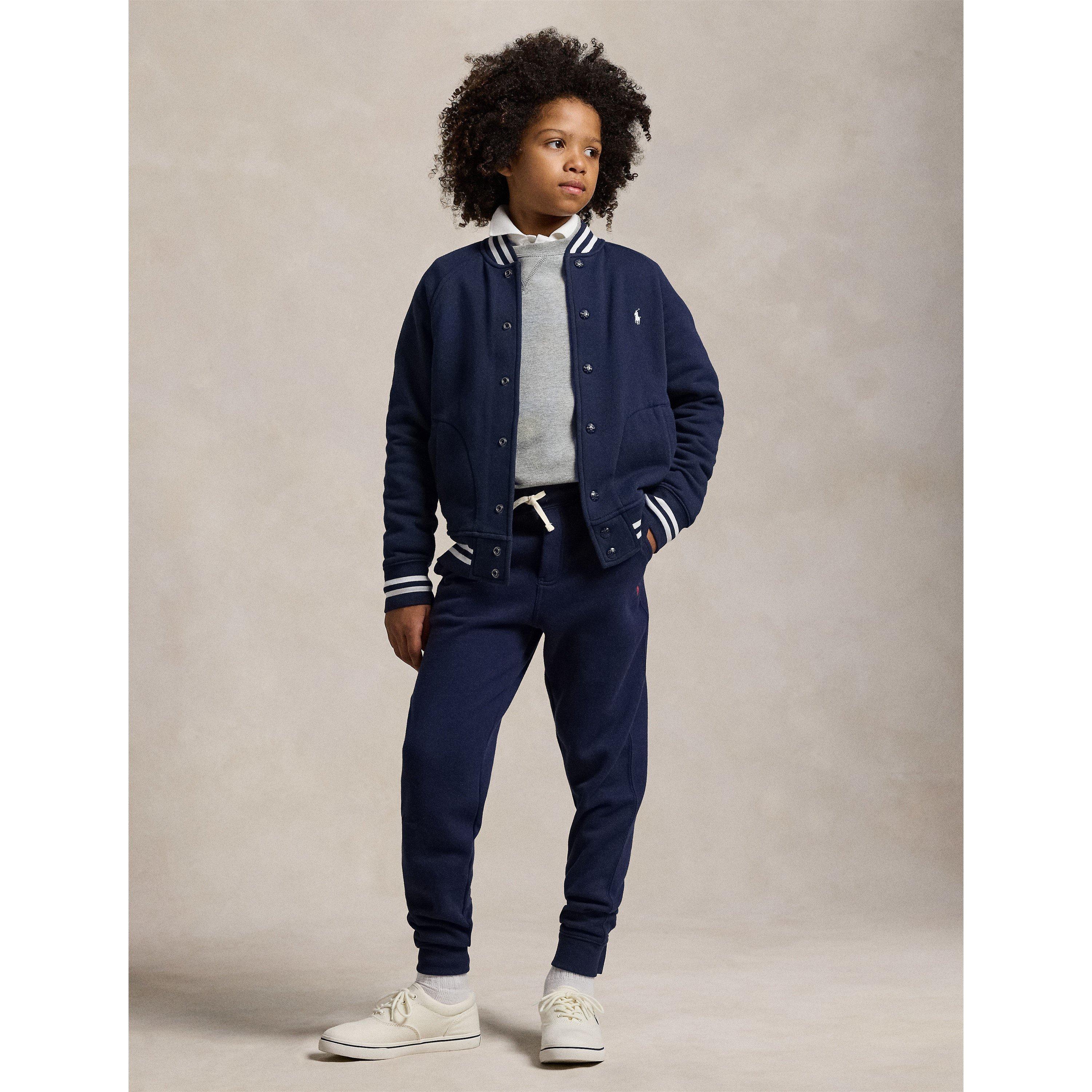 Refined Navy - Polo Ralph Lauren - Kids' Fleece Bomber Jacket - 5