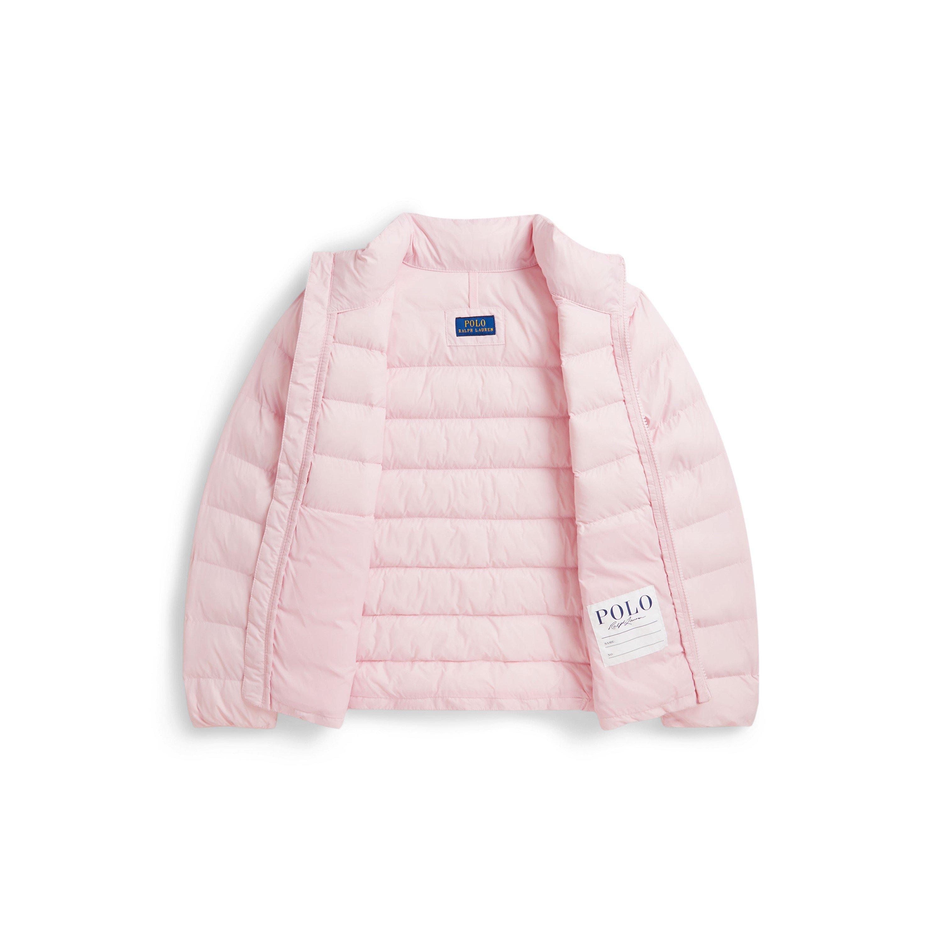Hint Of Pink - Polo Ralph Lauren - Kids' Woven Puffer Short Jacket - 3
