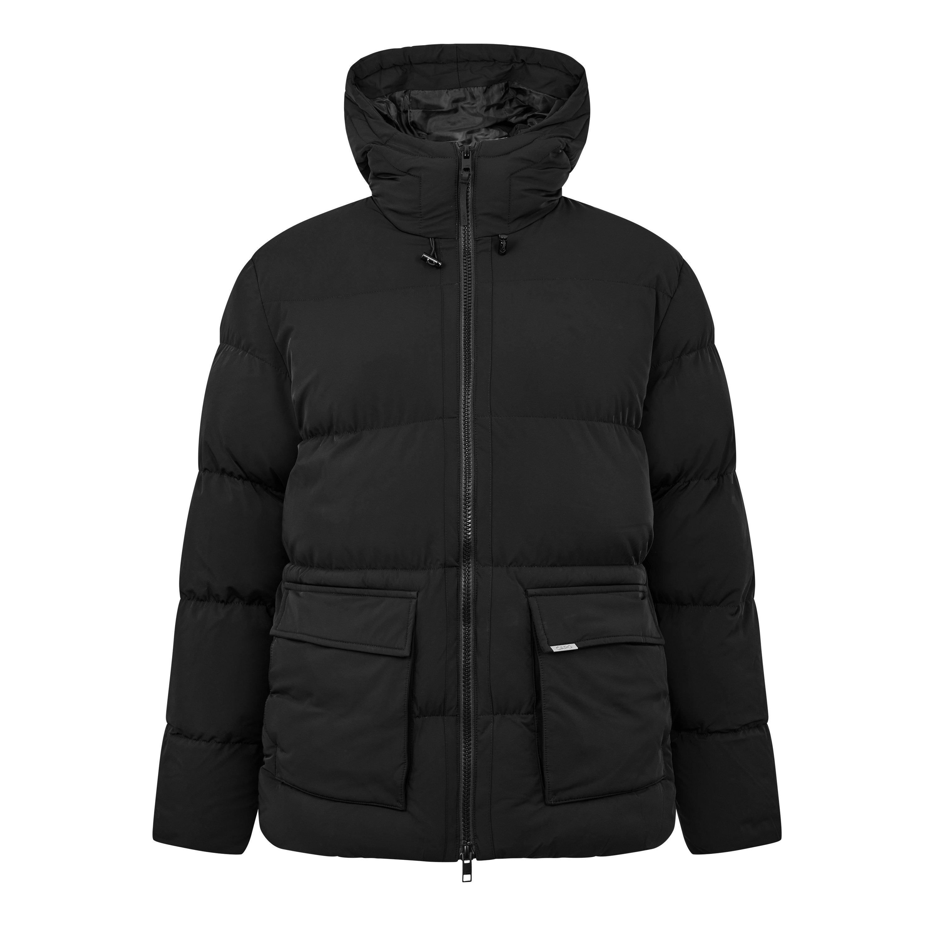 Black - CAPO - Men's Puffer Jacket - 1