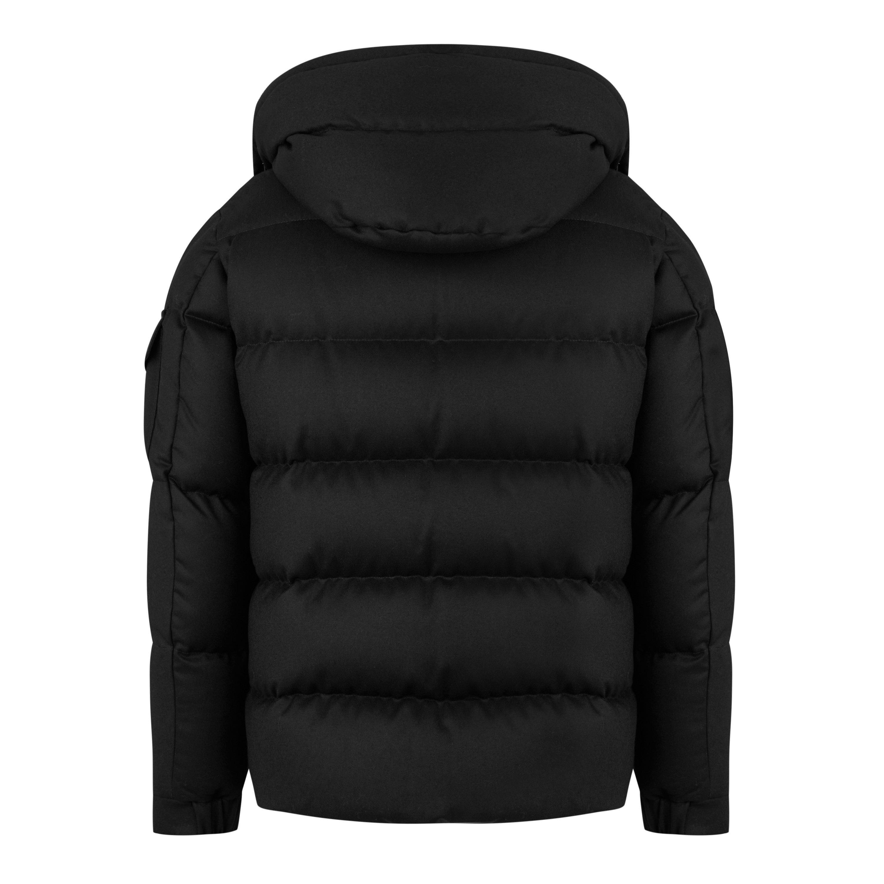 Black 999 - Moncler - Men's Vezere 90/10 Down Detachable Hood Long Sleeve Short Puffer Jacket - 6