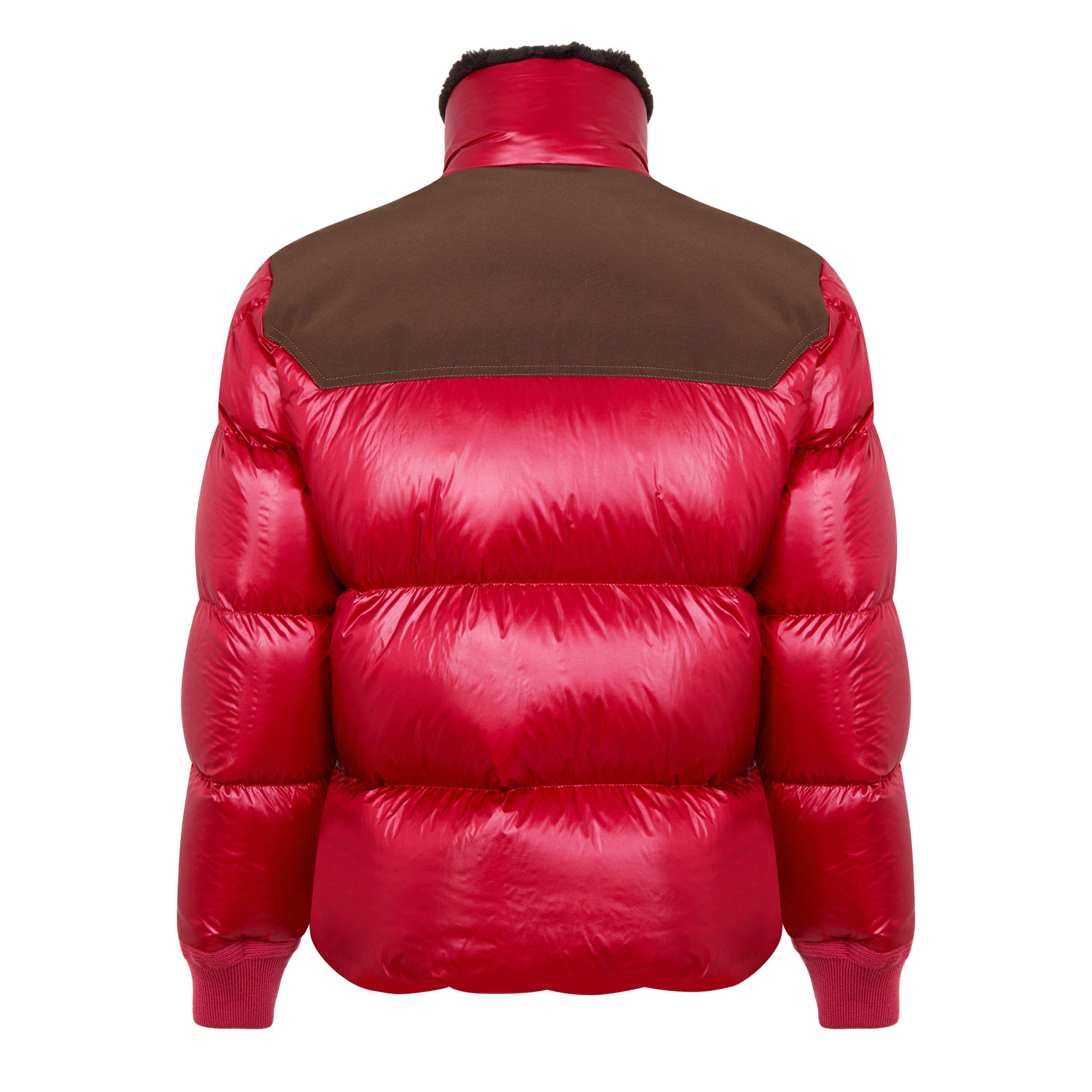 Red 462 - Moncler - Men's Archivio Vajolet Goose Down Stand Collar Long Sleeve Short Puffer Jacket - 6