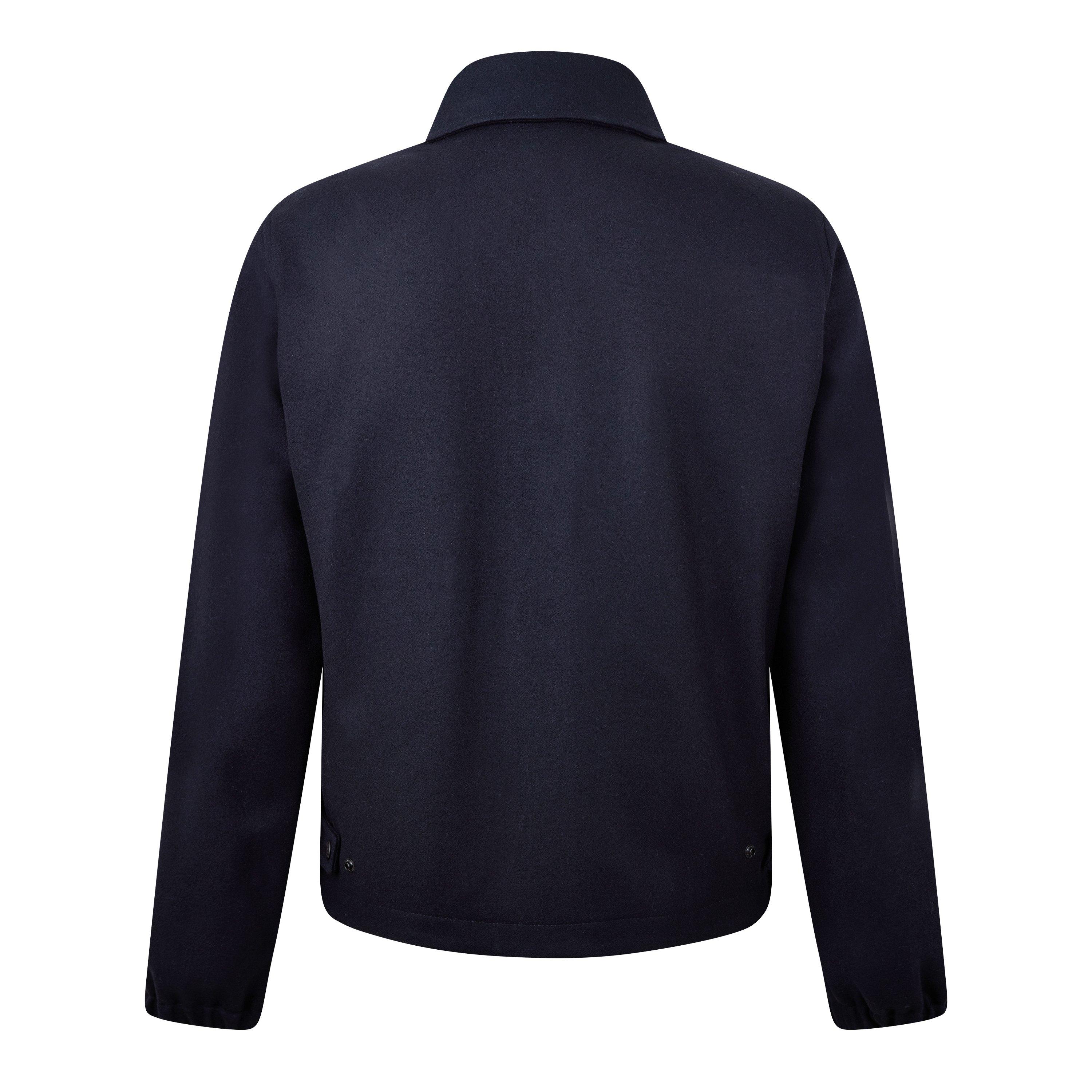 Black 999 - Moncler - Men's Fredarola Wool Long Sleeve Overshirt - 6