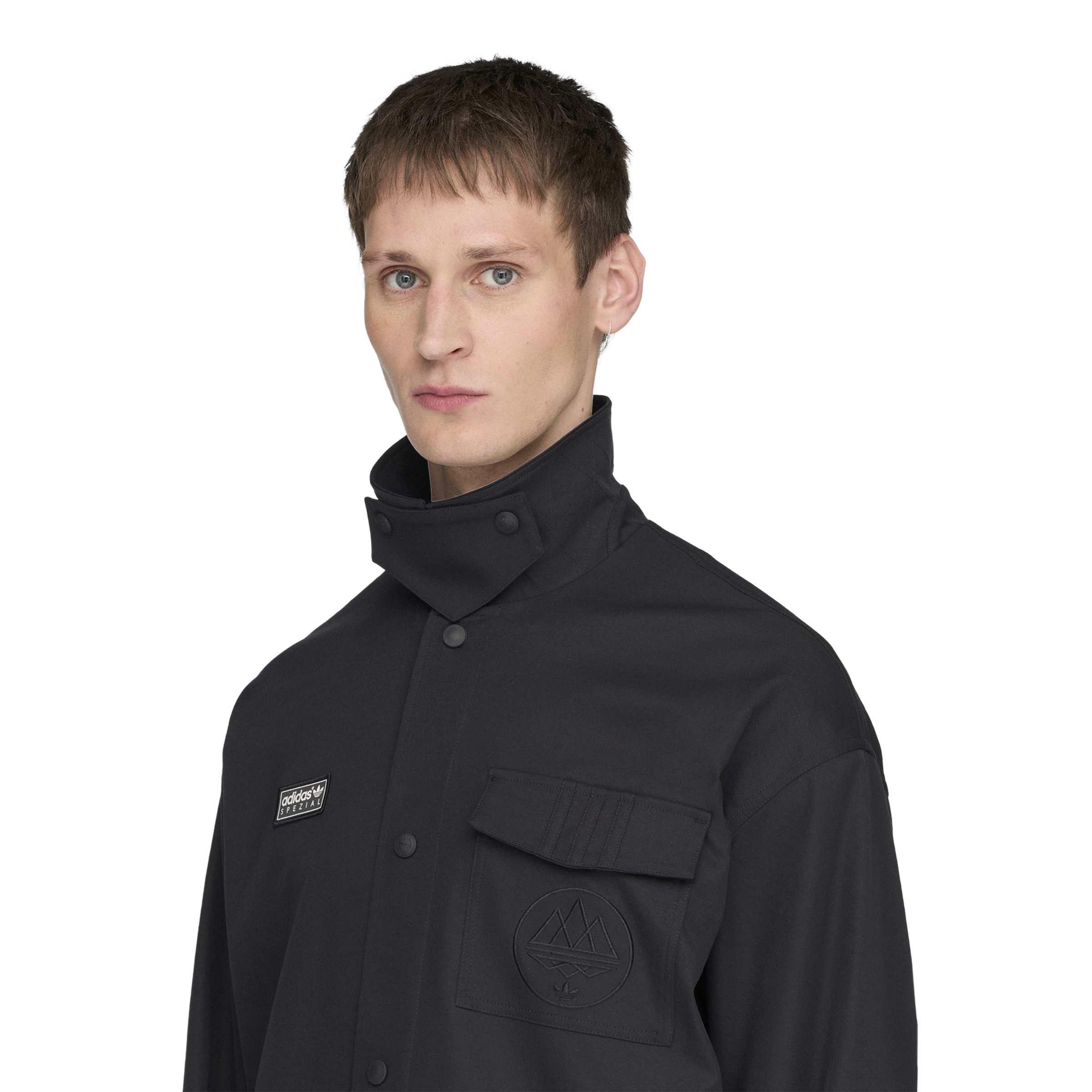 Black - adidas - SPZL Mens Wingrove Harrington Jacket - 4