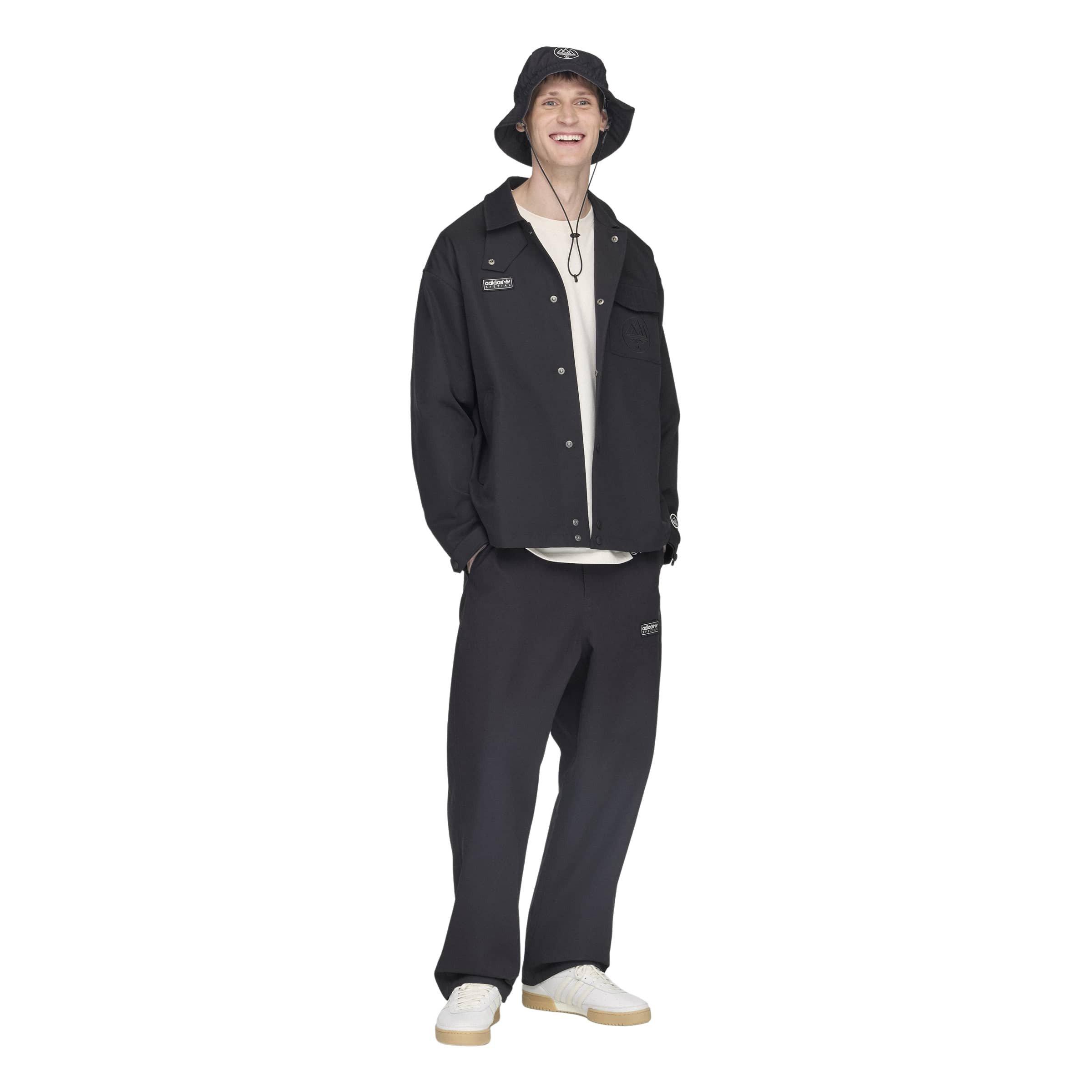 Black - adidas - SPZL Mens Wingrove Harrington Jacket - 6