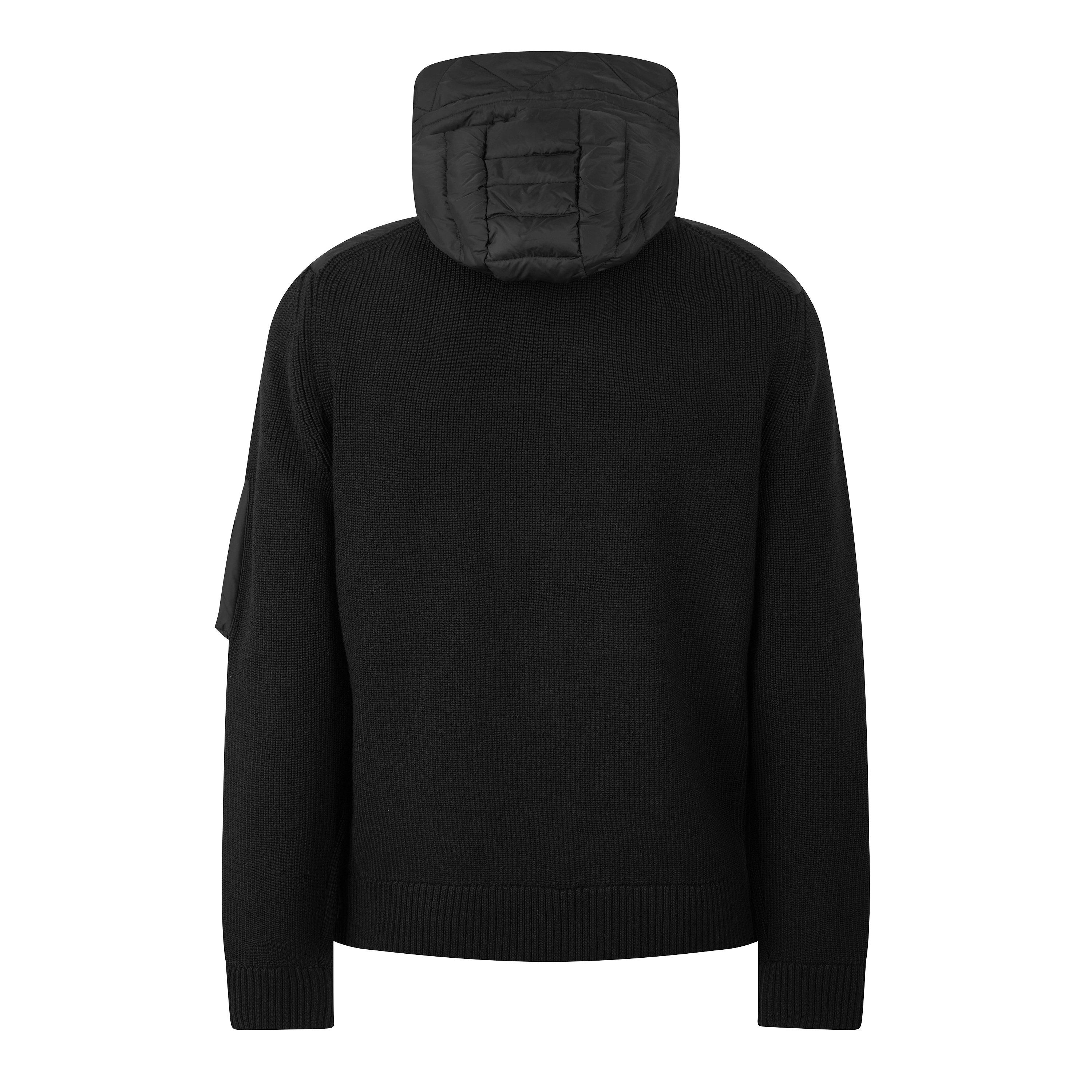 Black 999 - Moncler - Moncler Hybrid H Jkt Sn64 - 2