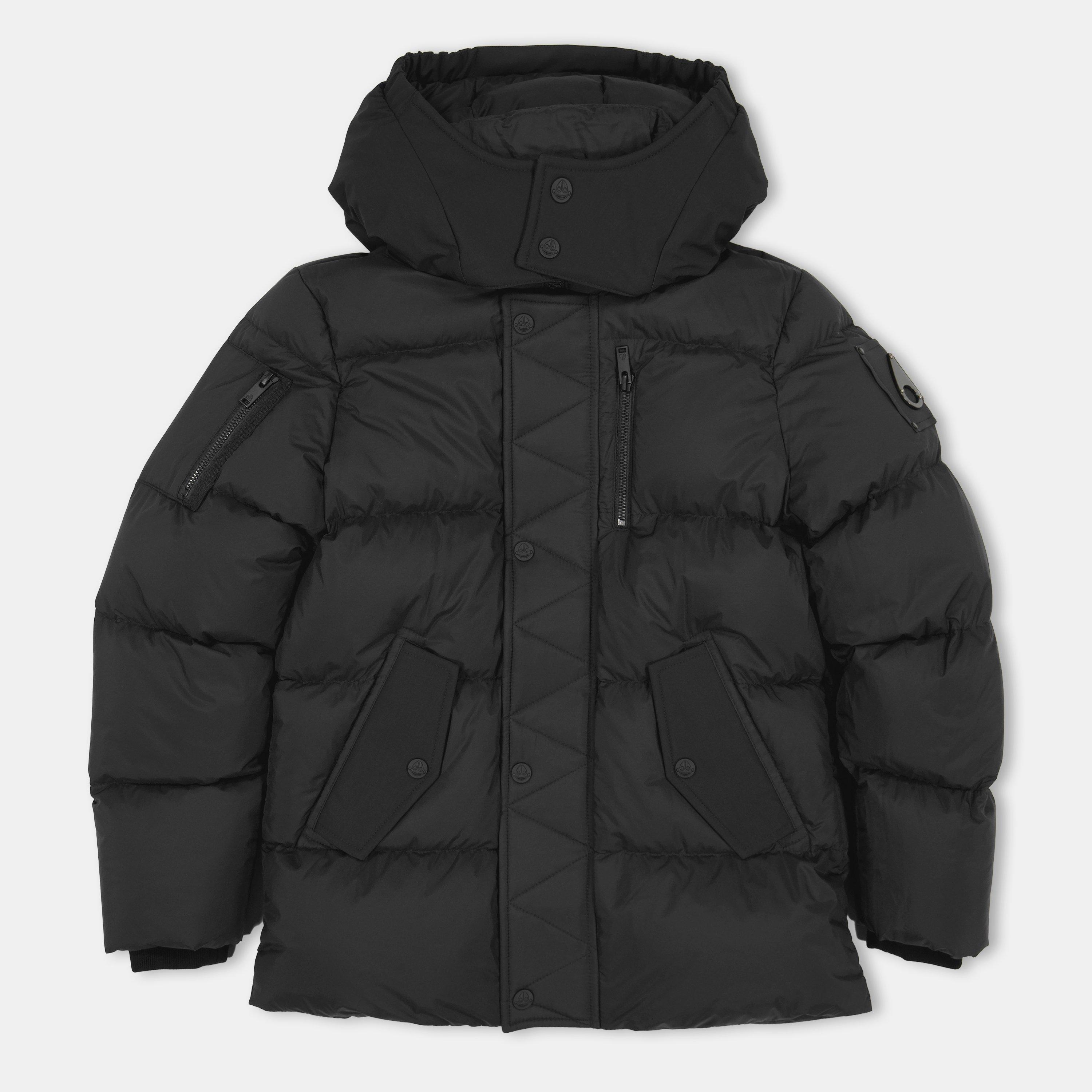 Moose Knuckles  Kids ' Everest Weather Resistant Insulated Parka - Cement 1542 - M(10-12Y)