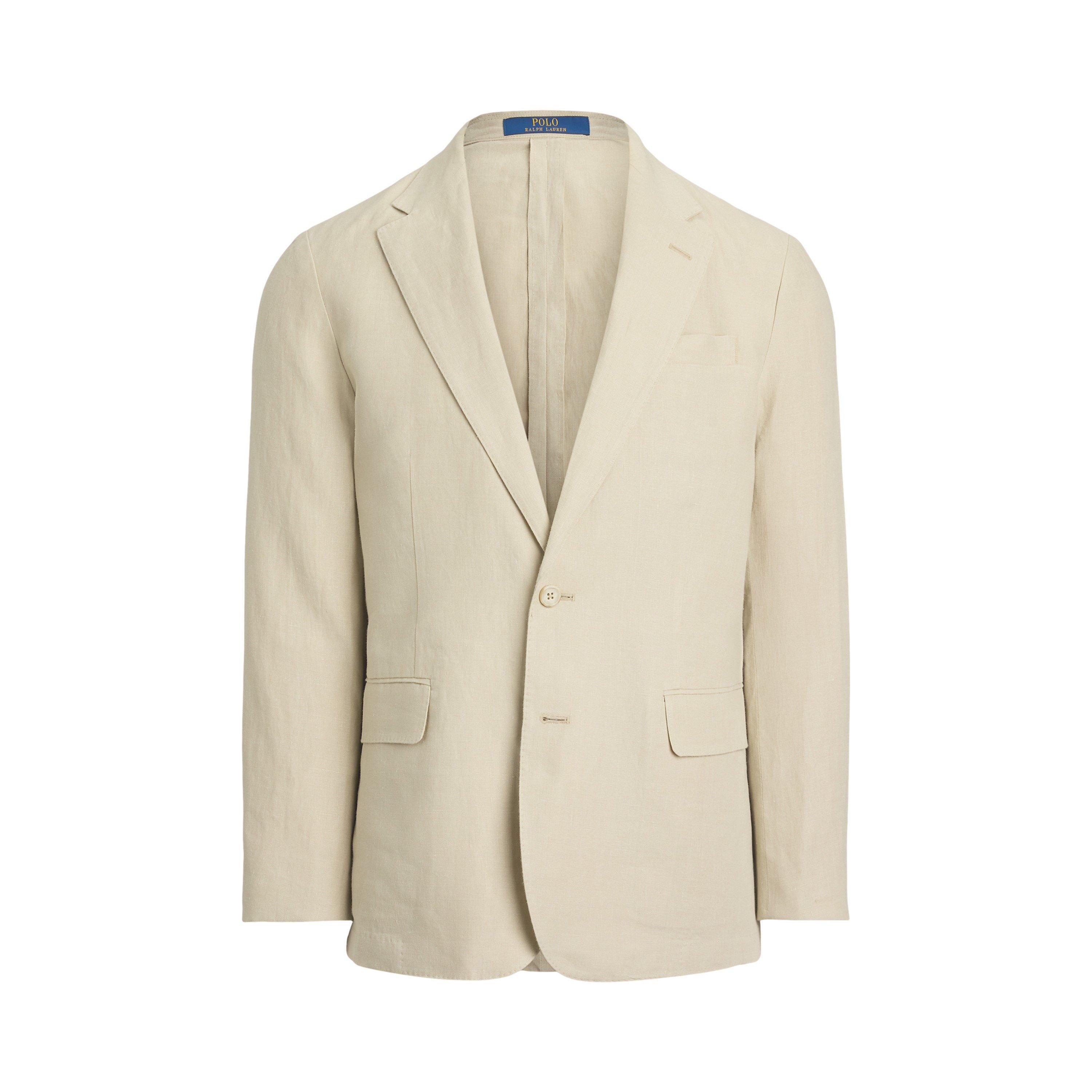 Spring Beige - Ralph Lauren - Men's Linen Blazer - 1