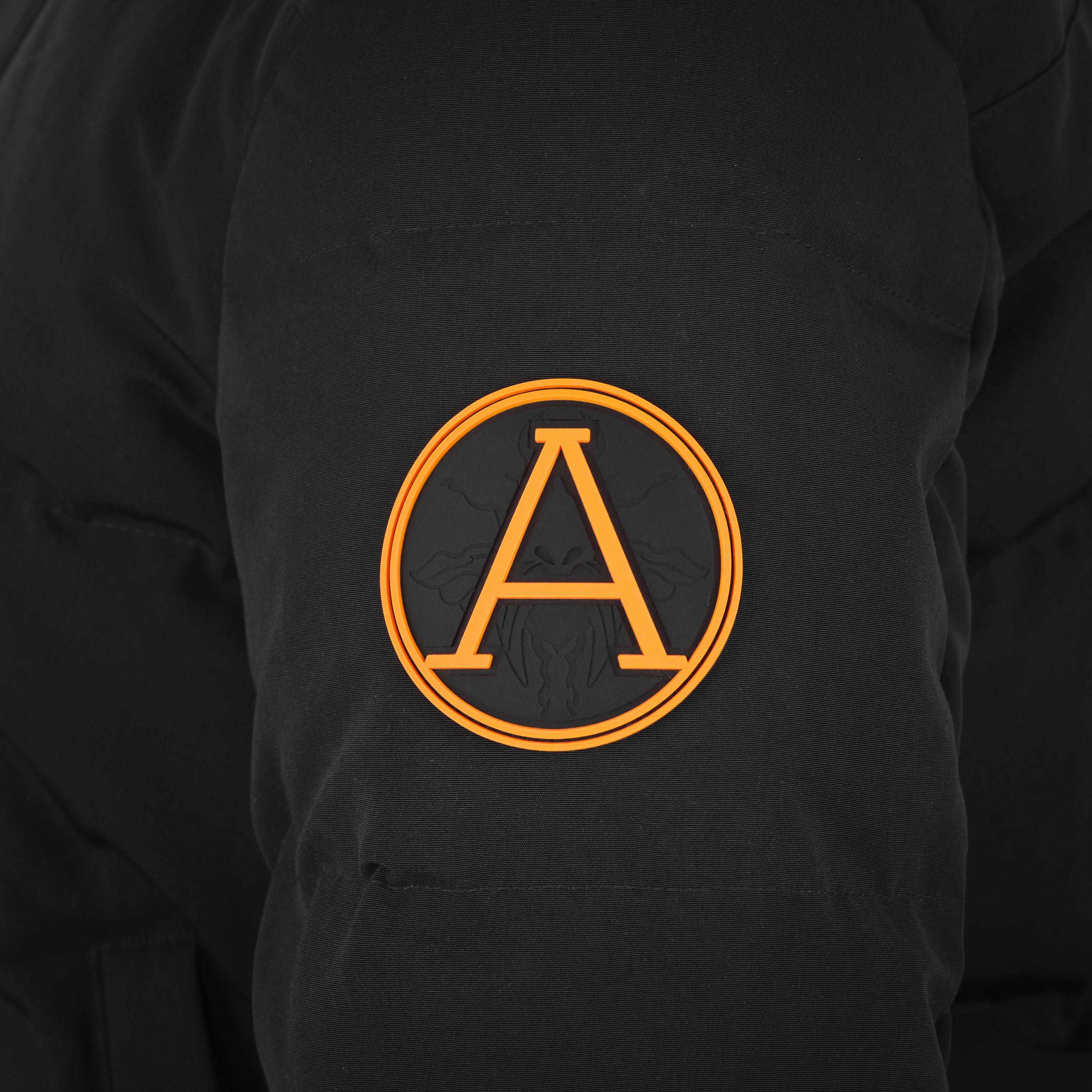 Zwart - Arctic Army - Unisex Kids Muskox Waterproof Windproof Faux-Fur Trim Parka - 4