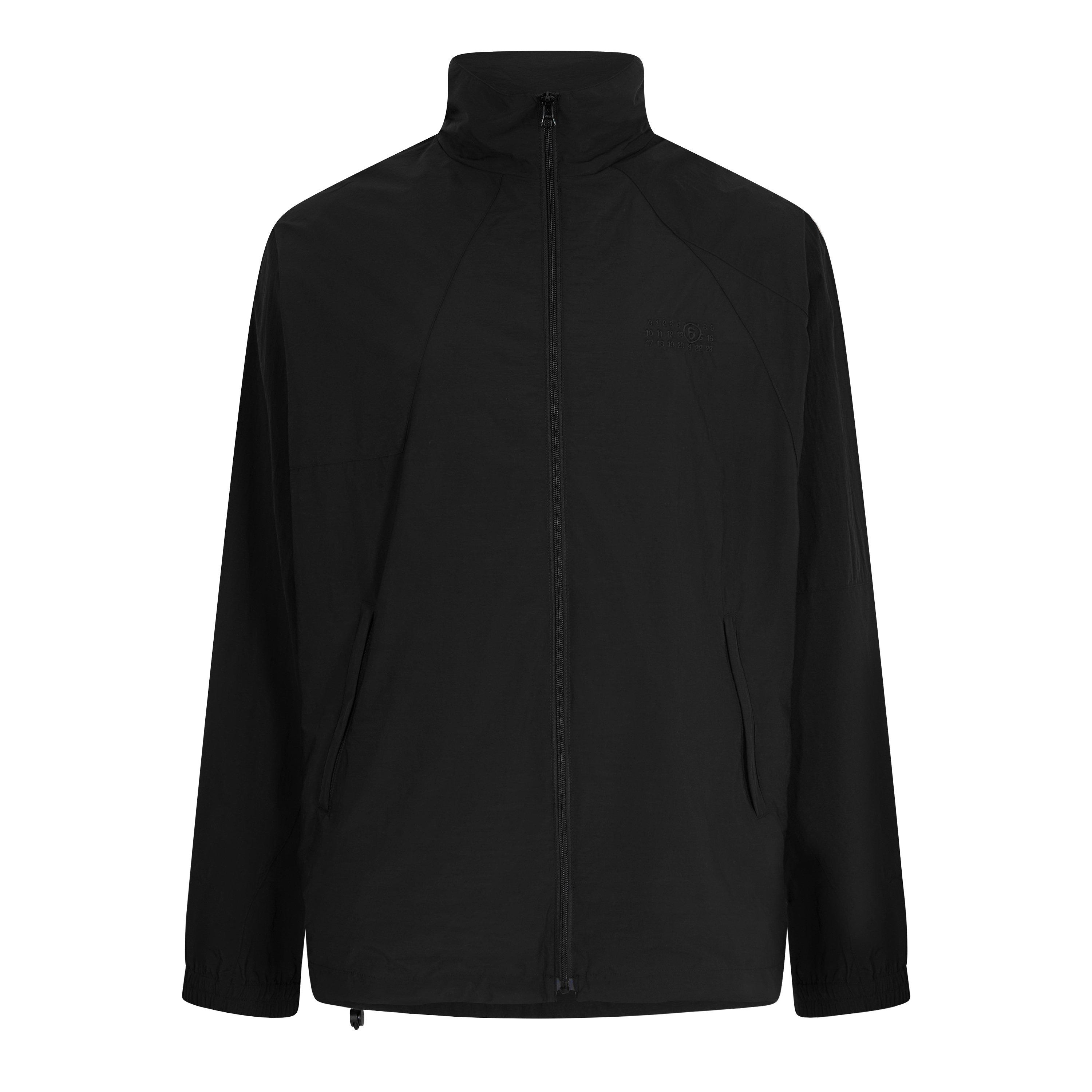 MM6 Maison Margiela Men's Crispy Windbreaker - Black - Medium