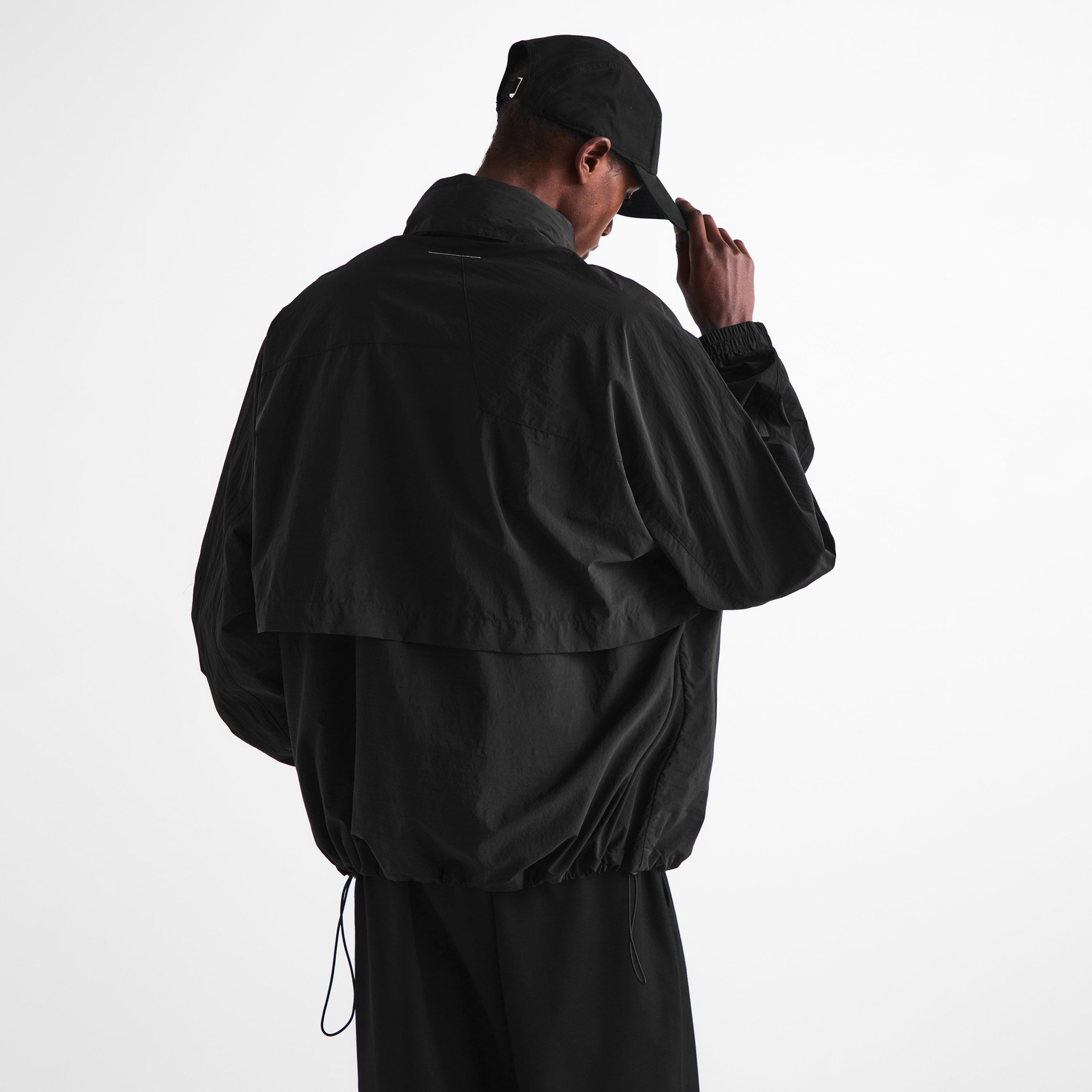 Black - MM6 Maison Margiela - Men's Crispy Windbreaker - 4