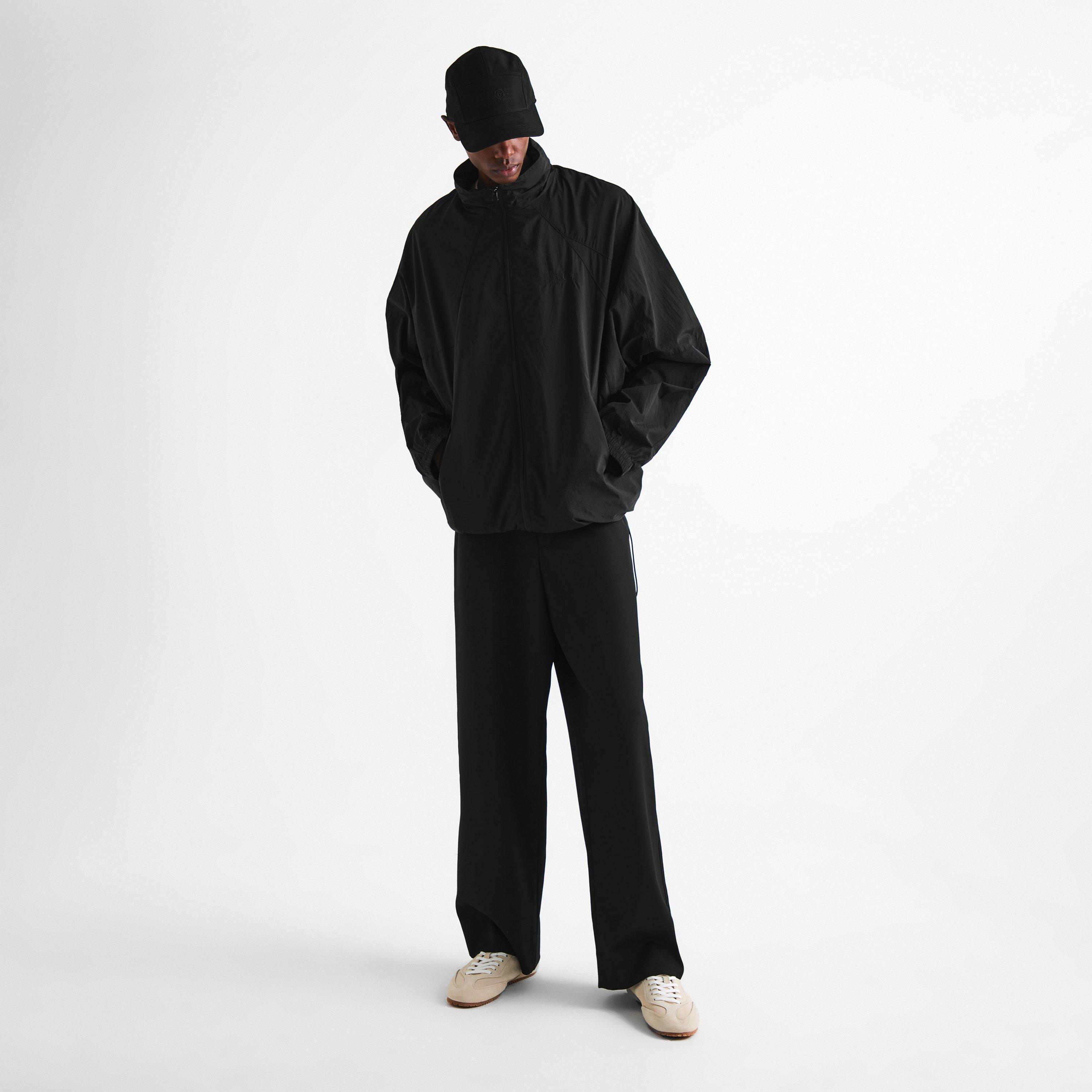 Black - MM6 Maison Margiela - Men's Crispy Windbreaker - 6