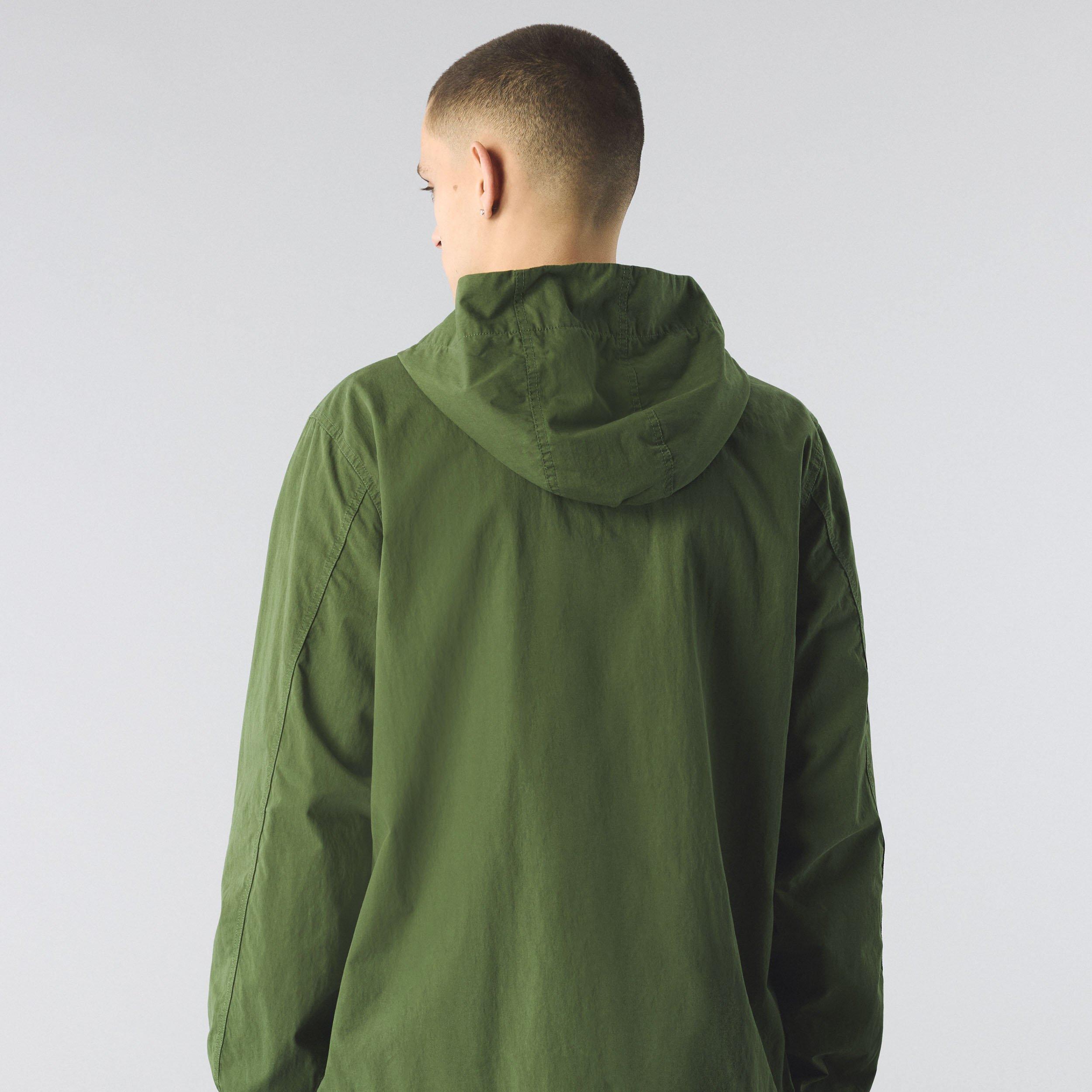 Khaki - Pretty Green - Men's Feltham Hooded Anorak - 3