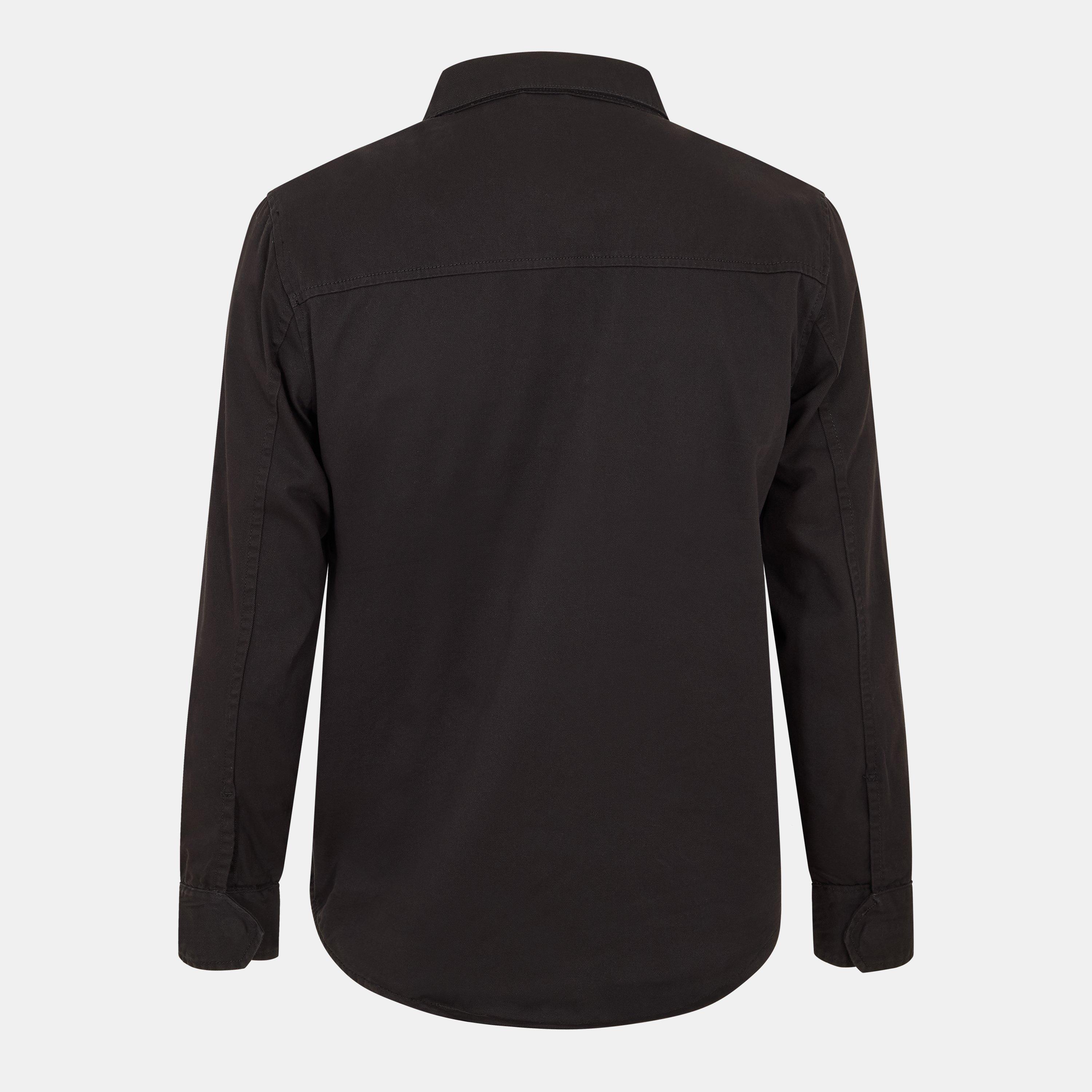 Black - Brave Soul - Mens Lightweight Jacket with Multi Pocket Detail - 2