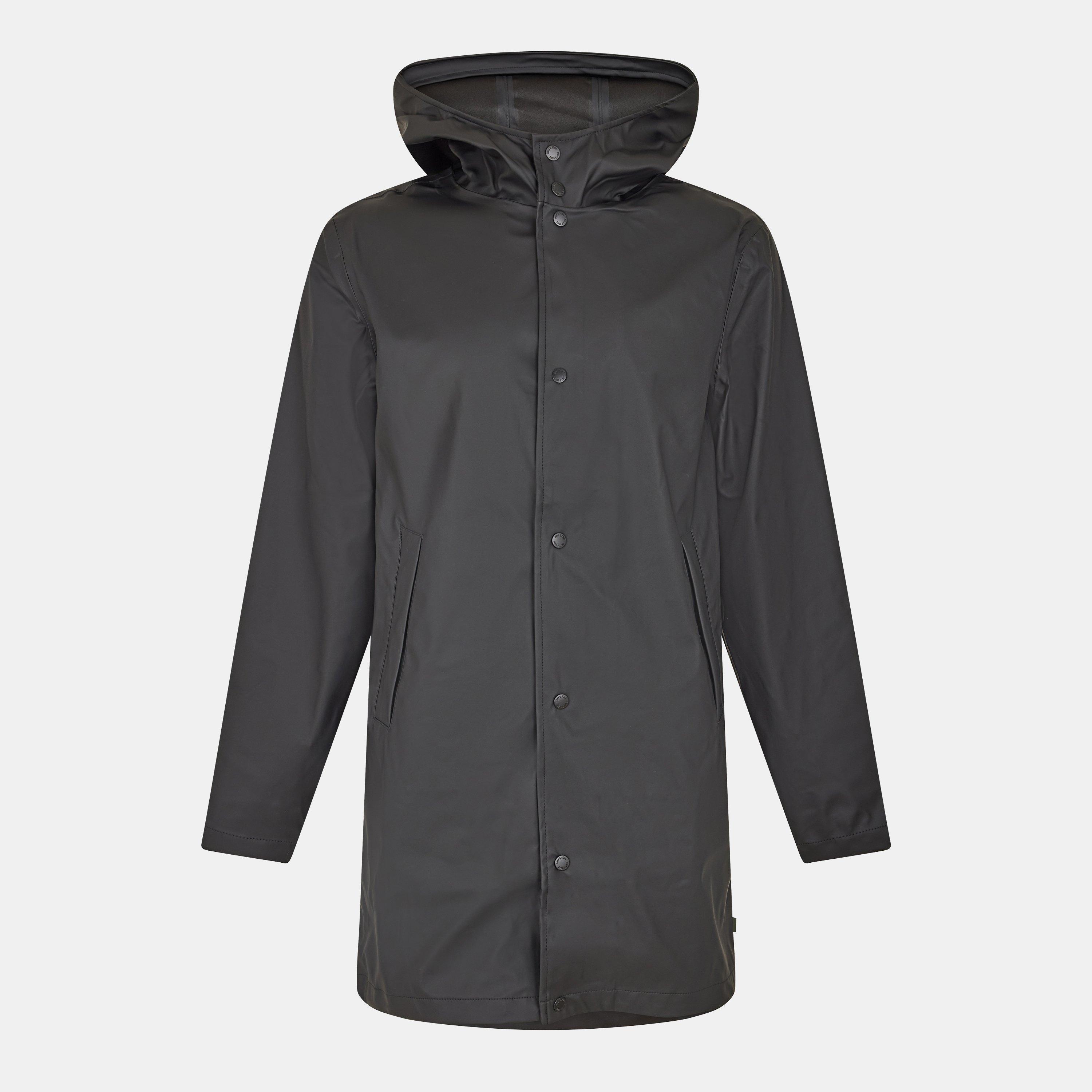 Black - Only - Men's Waterproof Lightweight Rain Anorak - 1