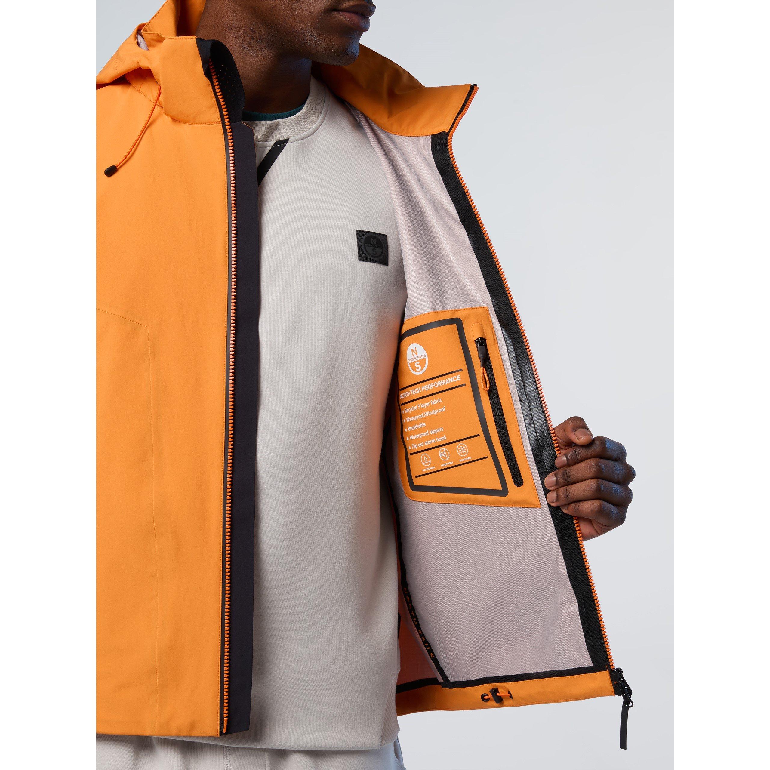 Paprika - North Sails - Men's Edge Tech Sailor Weather-Resistant Rain Anorak - 6