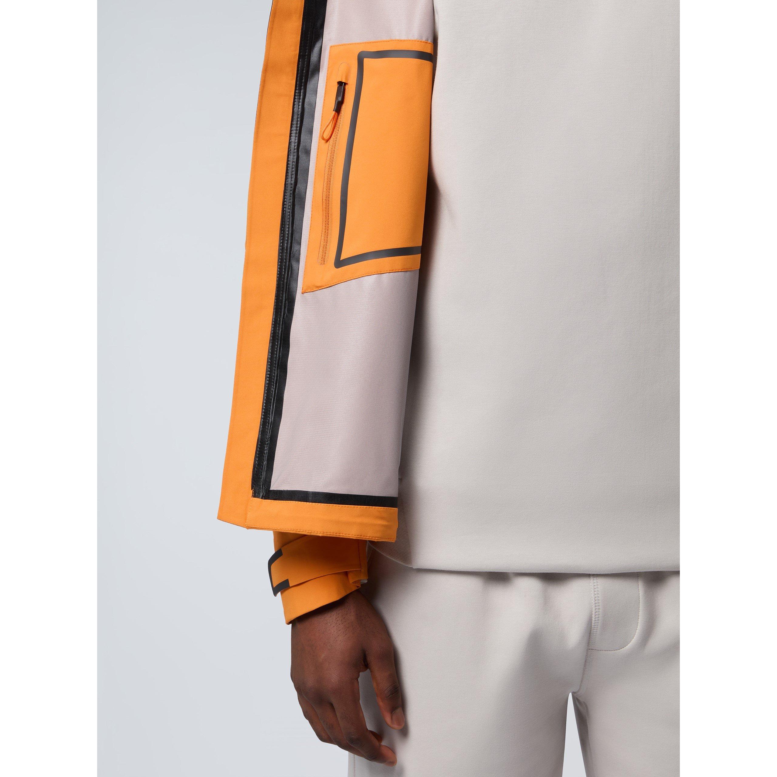 Paprika - North Sails - Men's Edge Tech Sailor Weather-Resistant Rain Anorak - 7