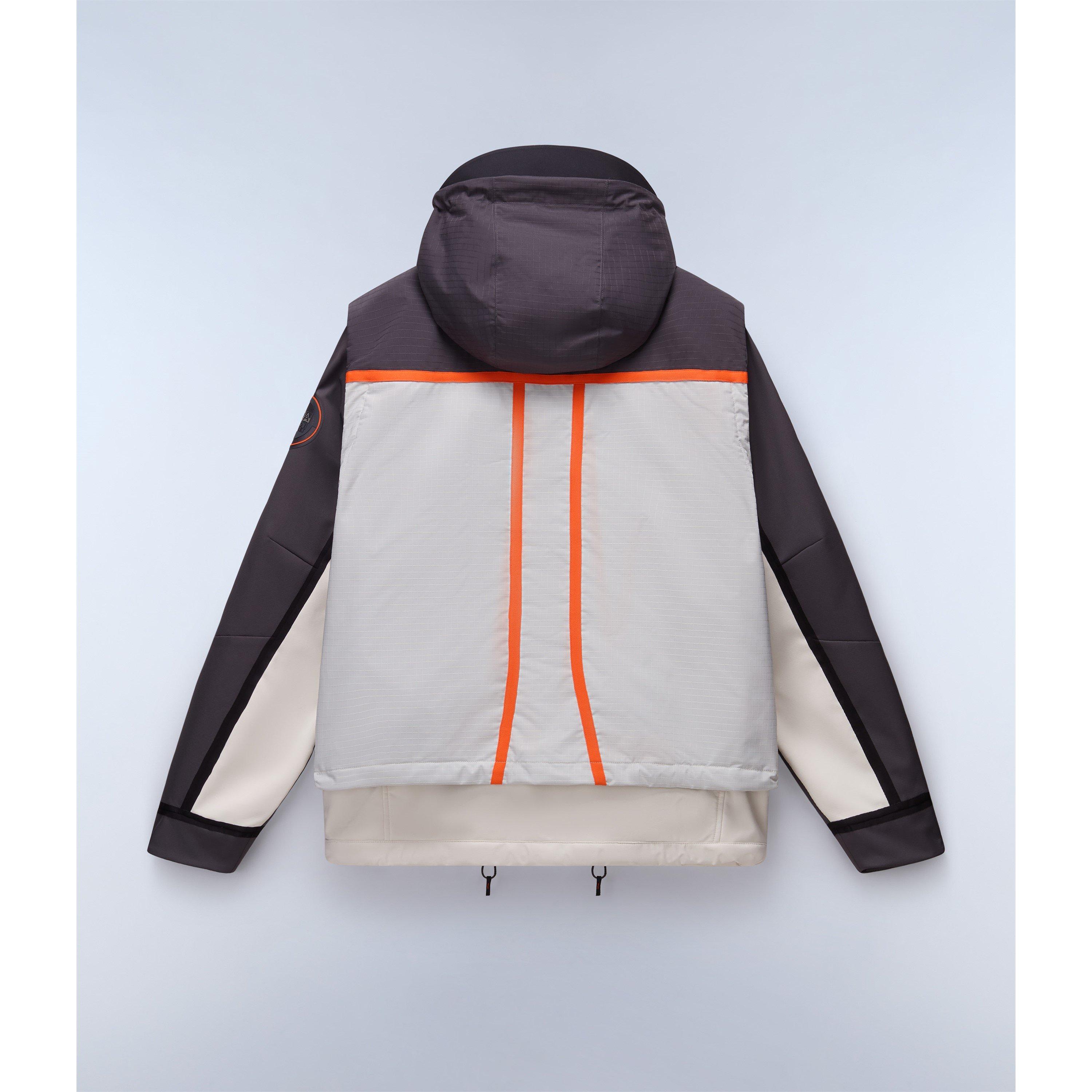 Beige Dimity - Napapijri - Men's Tusco Beige Water-Resistant Rain Anorak - 8