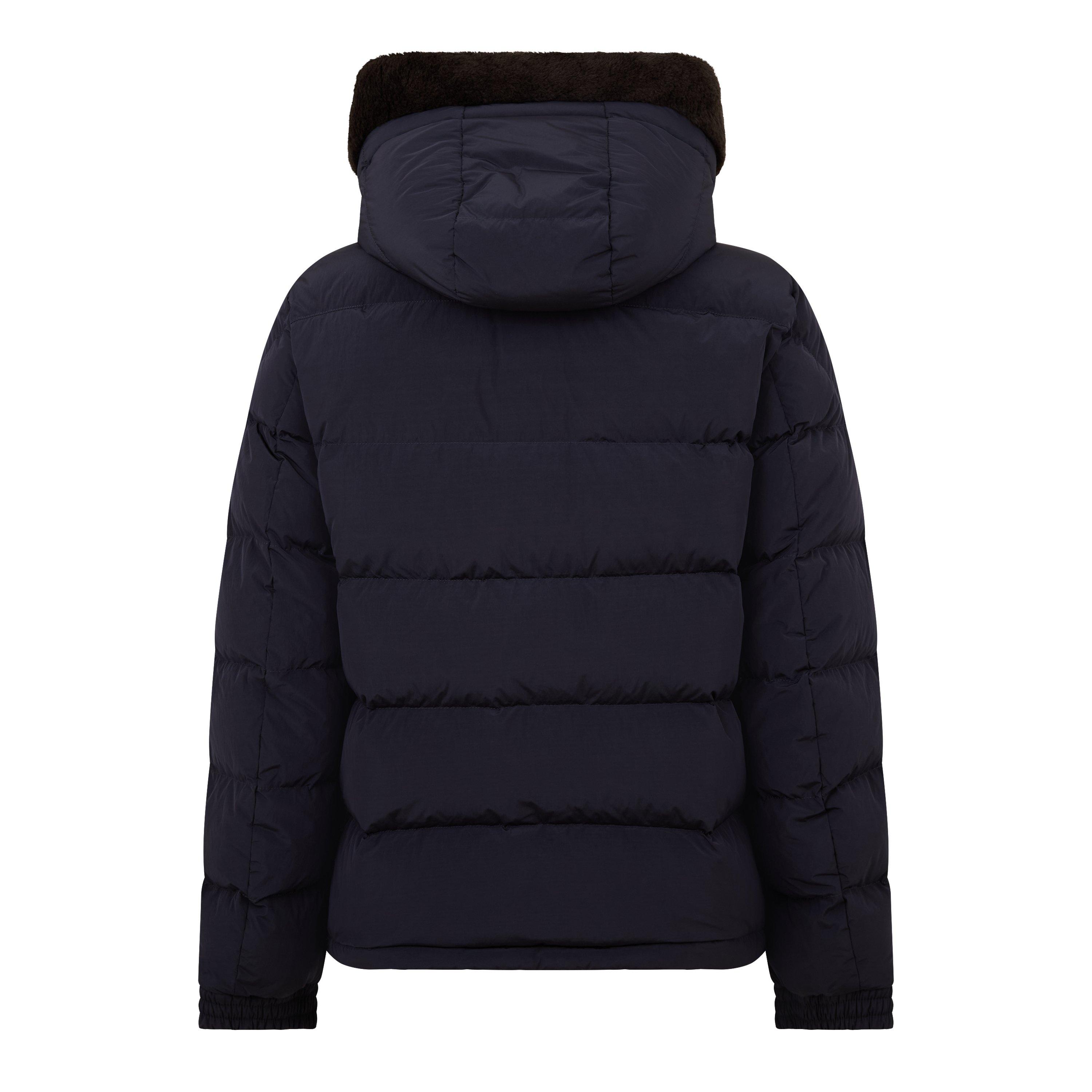 Navy 778 - Moncler - Men's Marcelettes Quilted Down Hip Length Short Puffer Jacket - 2