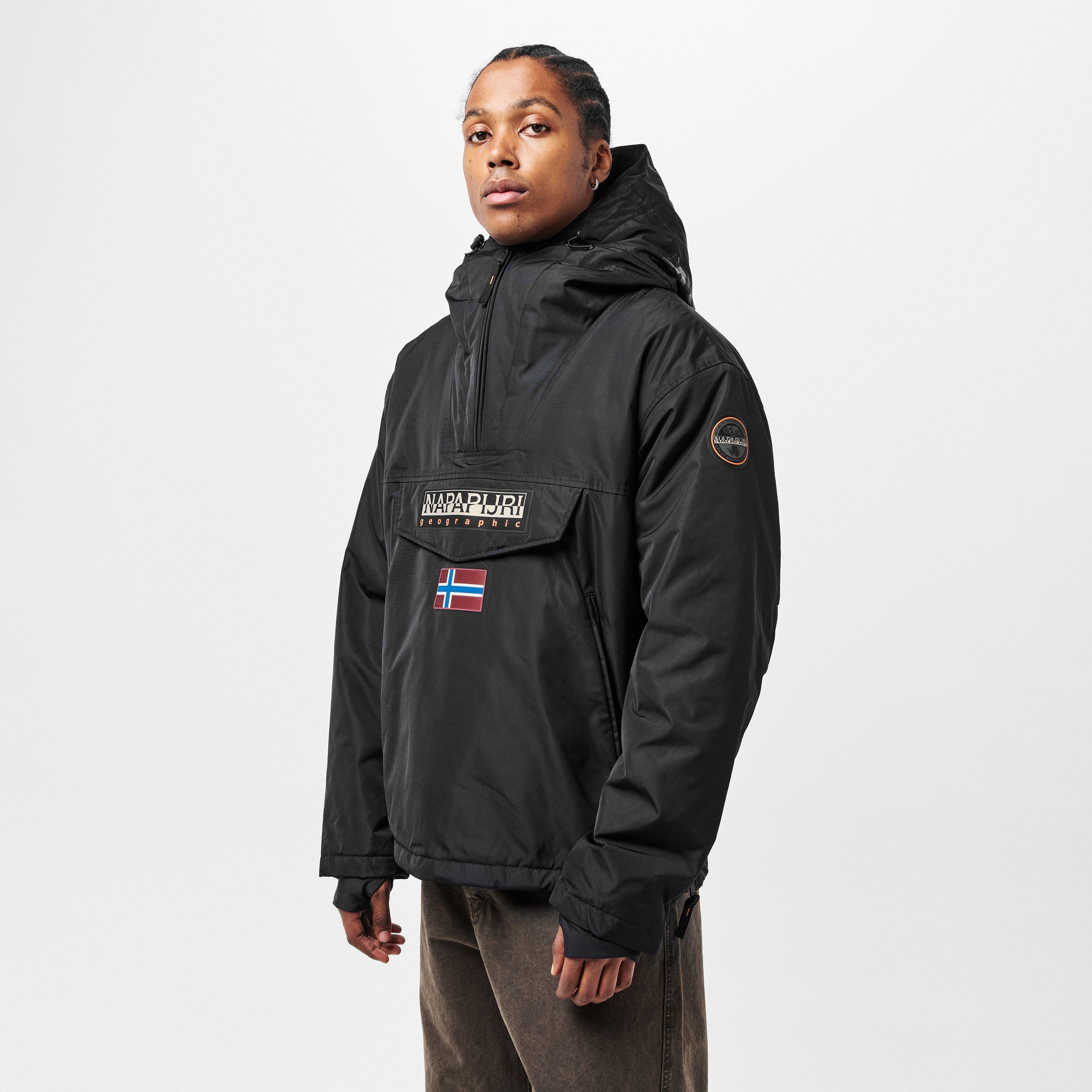 Black Beauty - Napapijri - Men's Rainforest Waterproof Rain Anorak - 3