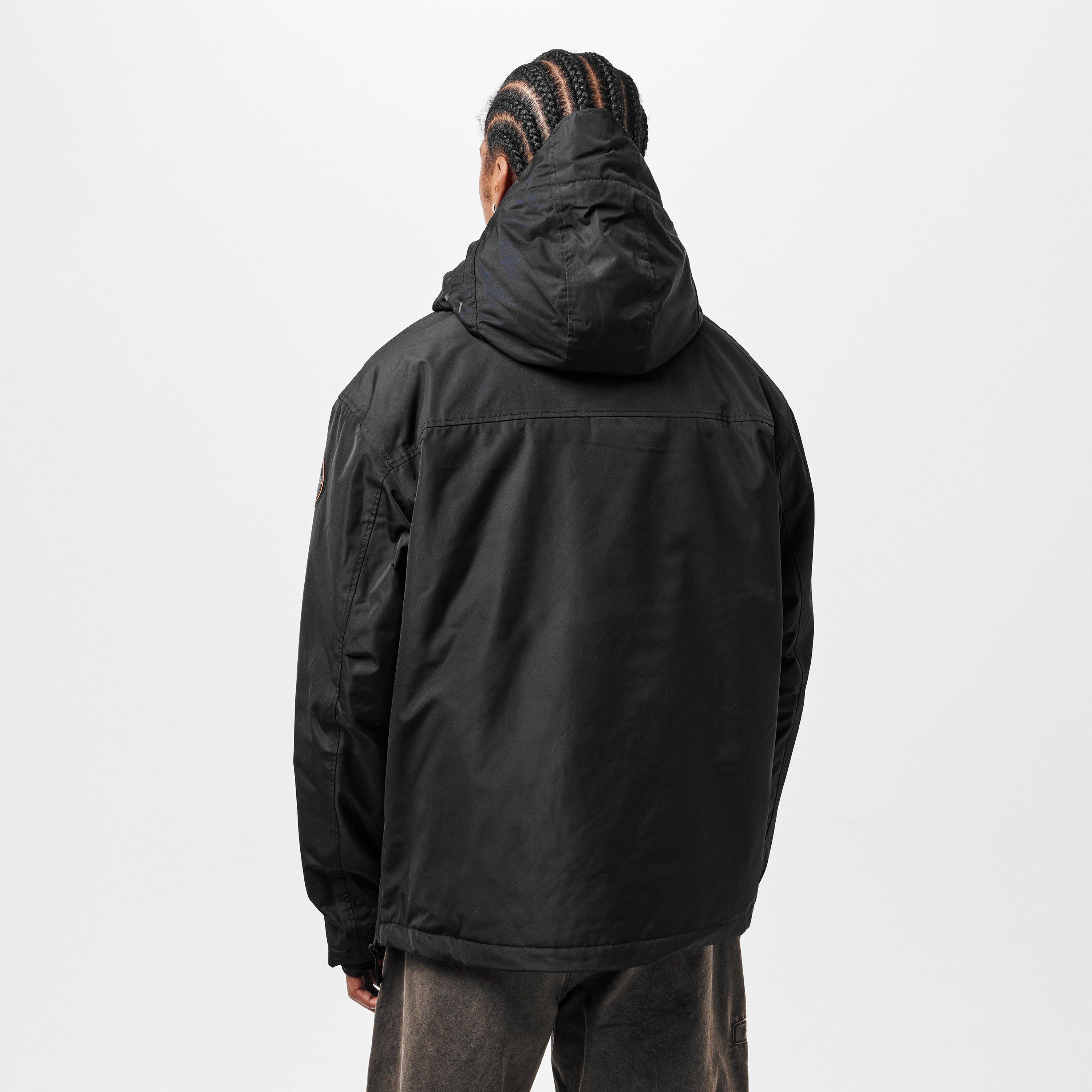 Black Beauty - Napapijri - Men's Rainforest Waterproof Rain Anorak - 4