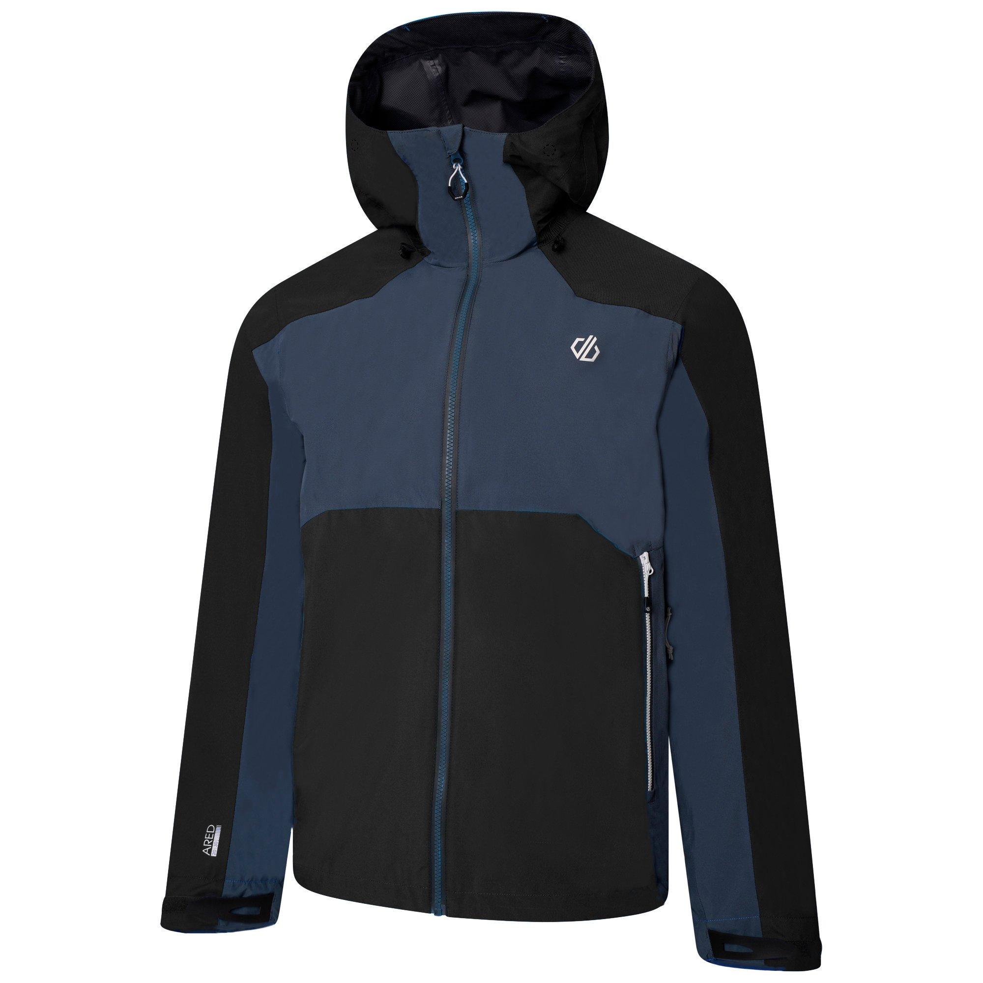 Sort/Orion - Dare 2b - Herre Touchpoint Vandtæt Regn Anorak - 3