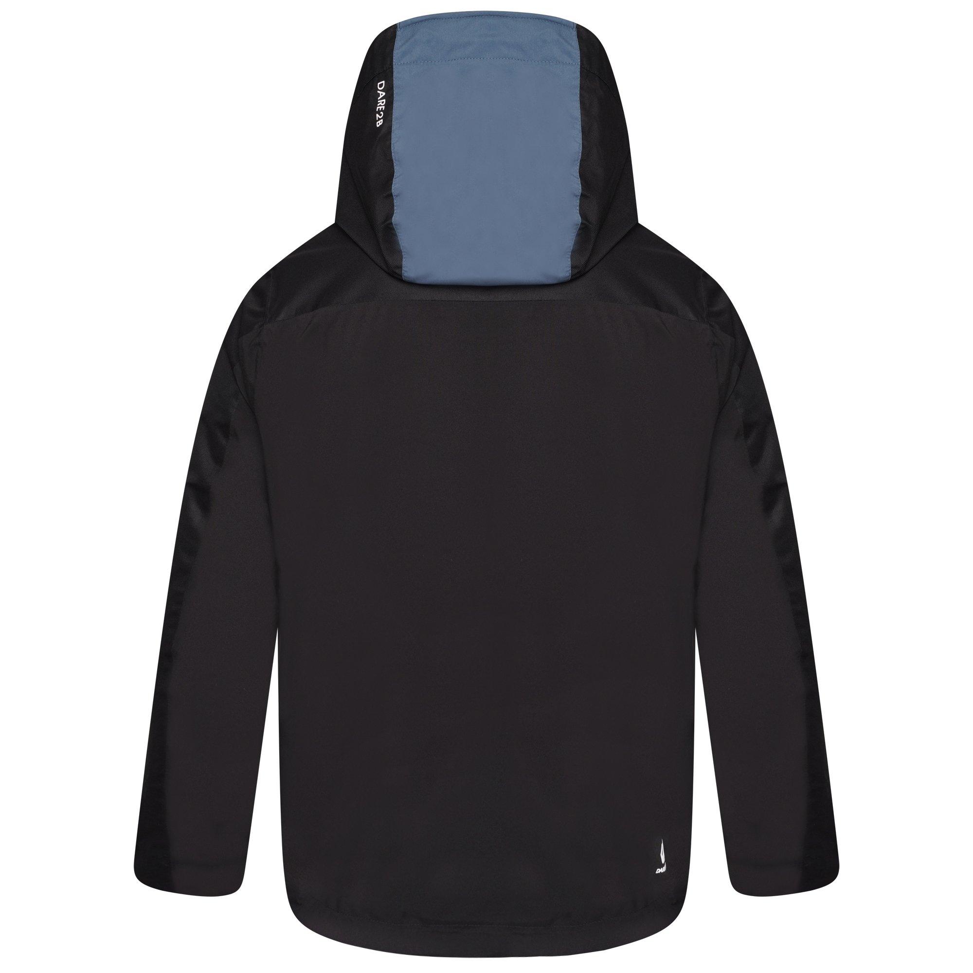 Sort/Orion - Dare 2b - Herre Touchpoint Vandtæt Regn Anorak - 4