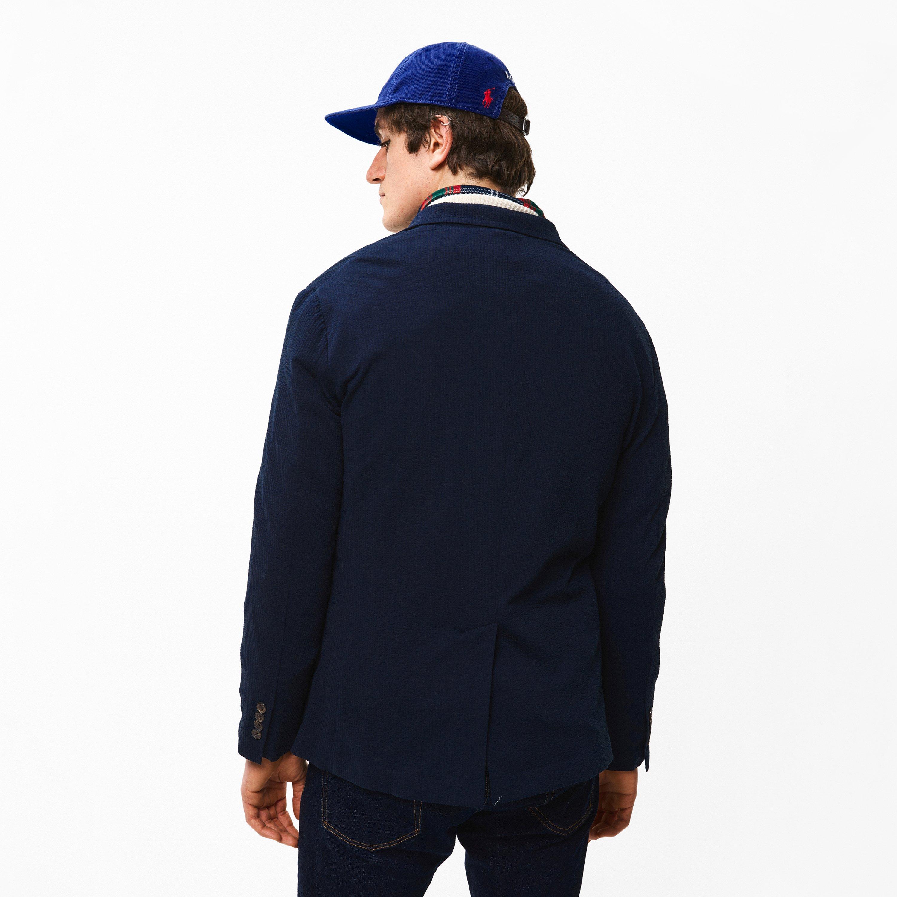 Navy - Ralph Lauren - Men's Srsckr Blazer - 4